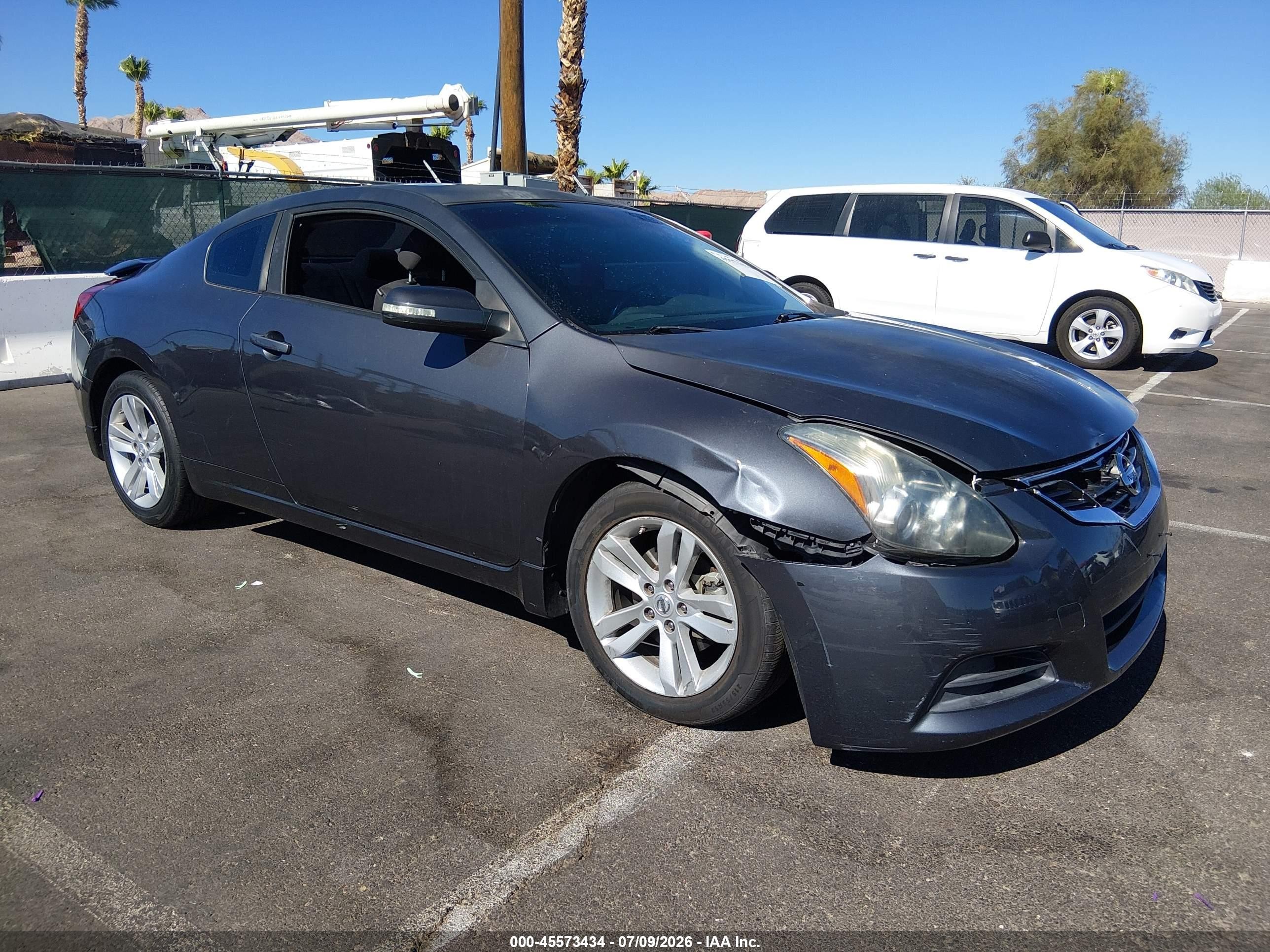2010 Nissan Altima 2.5 S Gray vin: 1N4AL2EPXAC154671
