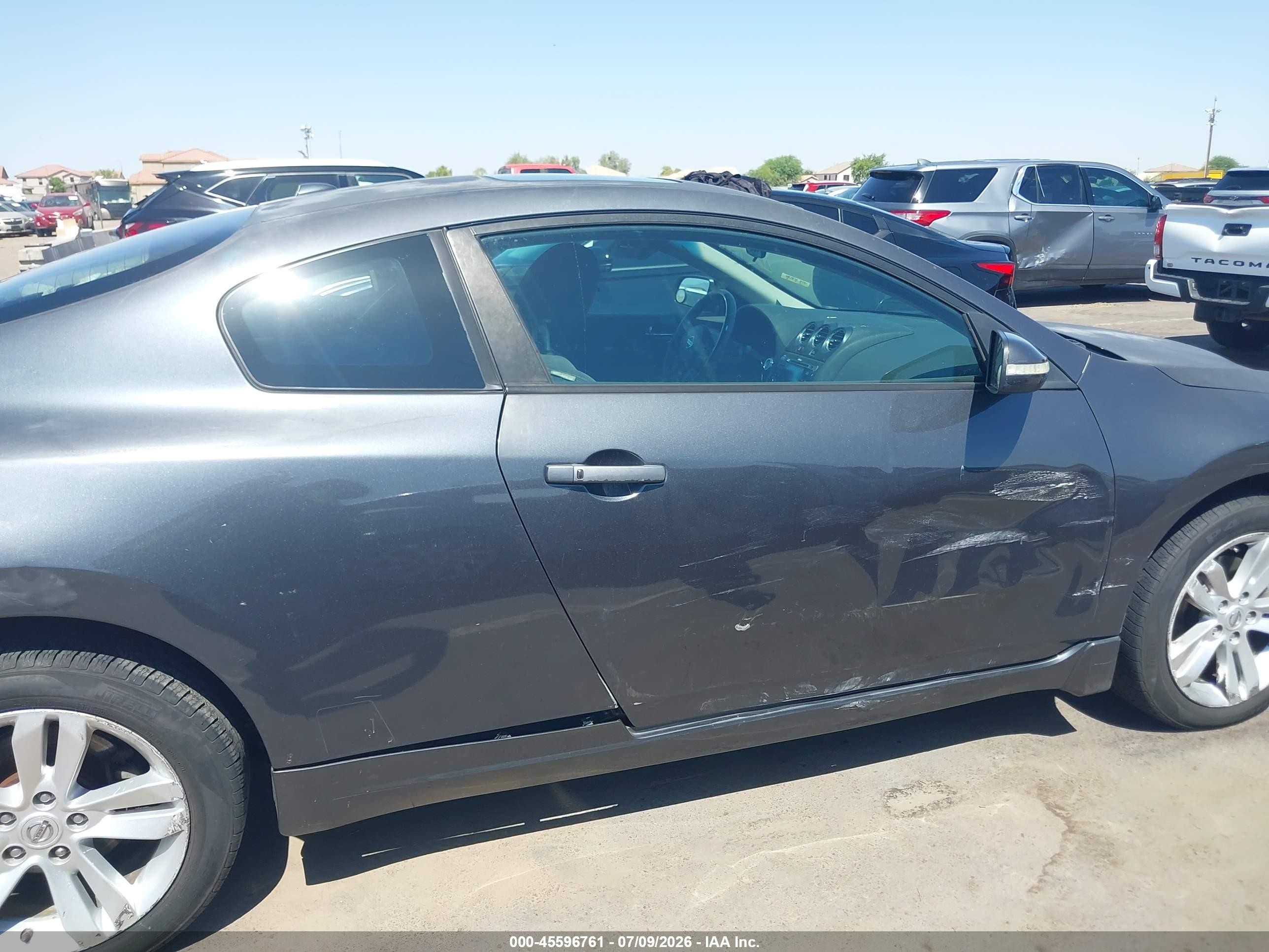 2010 Nissan Altima 2.5 S Black vin: 1N4AL2EPXAC183801