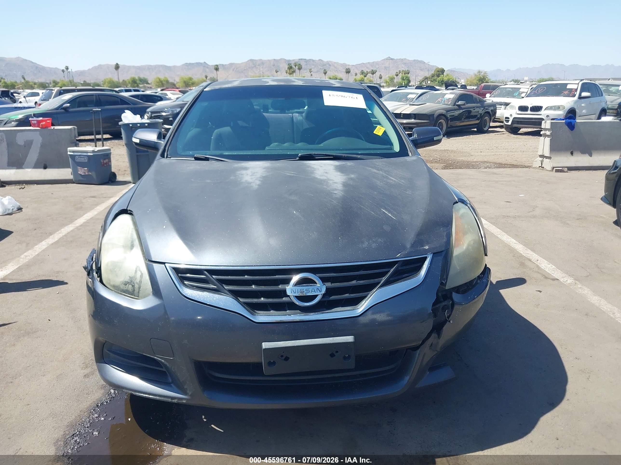 2010 Nissan Altima 2.5 S Black vin: 1N4AL2EPXAC183801