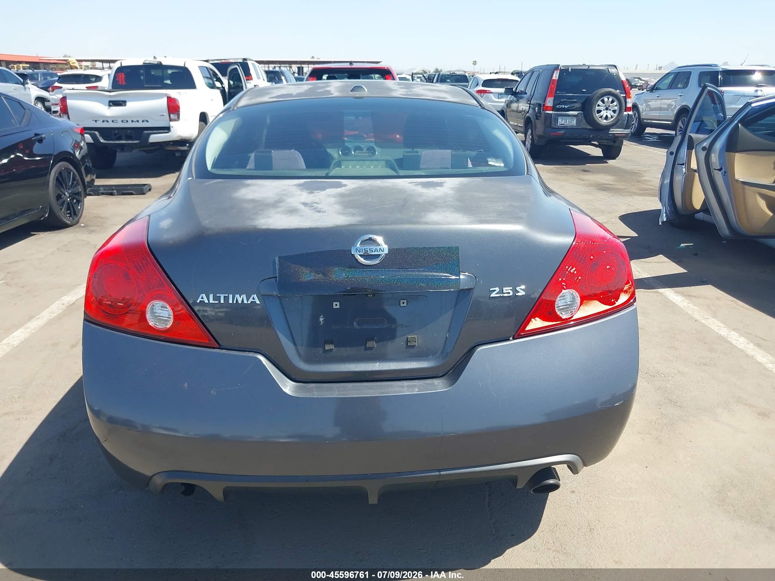 2010 Nissan Altima 2.5 S Black vin: 1N4AL2EPXAC183801