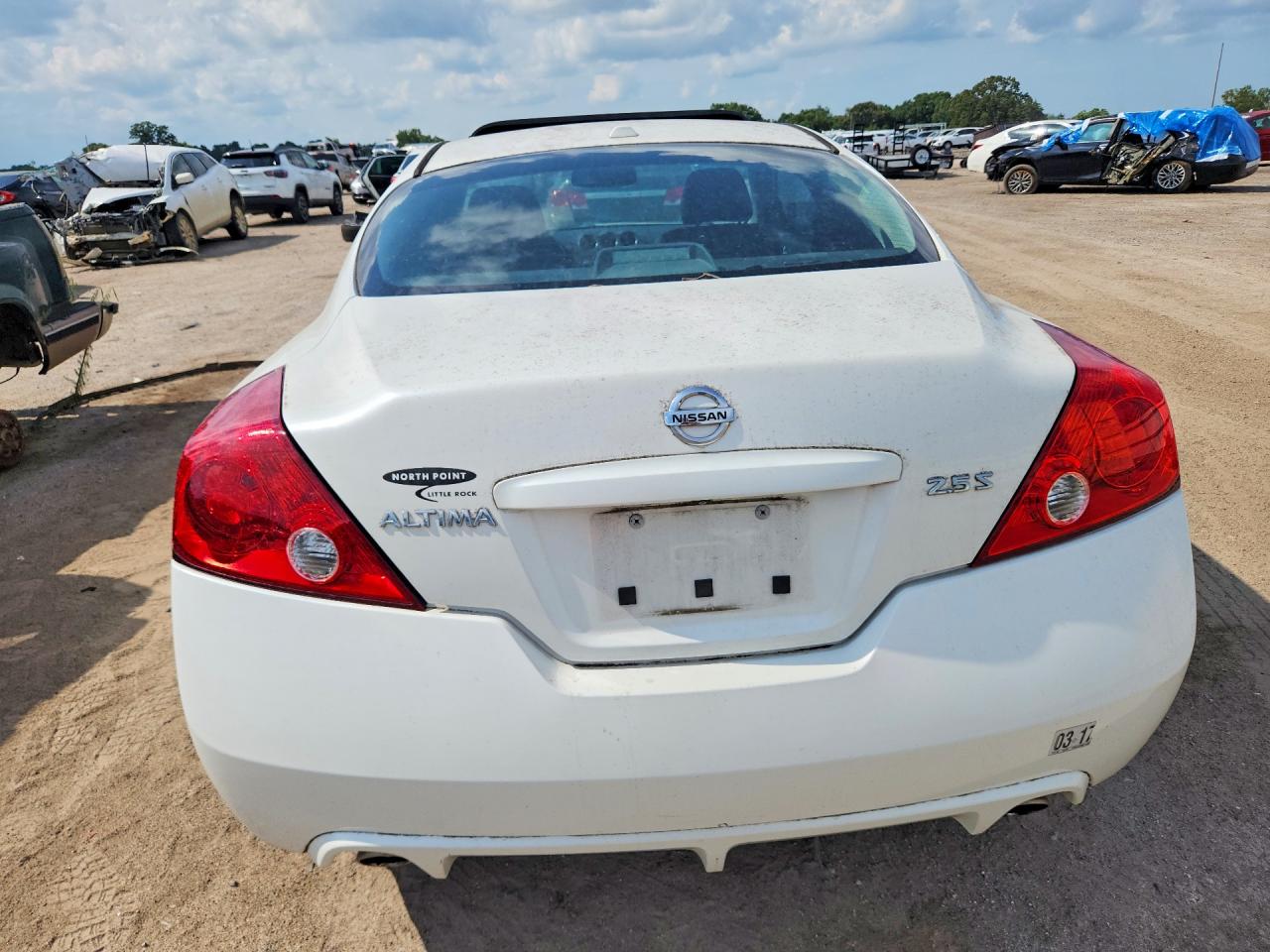 2011 Nissan Altima S White vin: 1N4AL2EPXBC111403