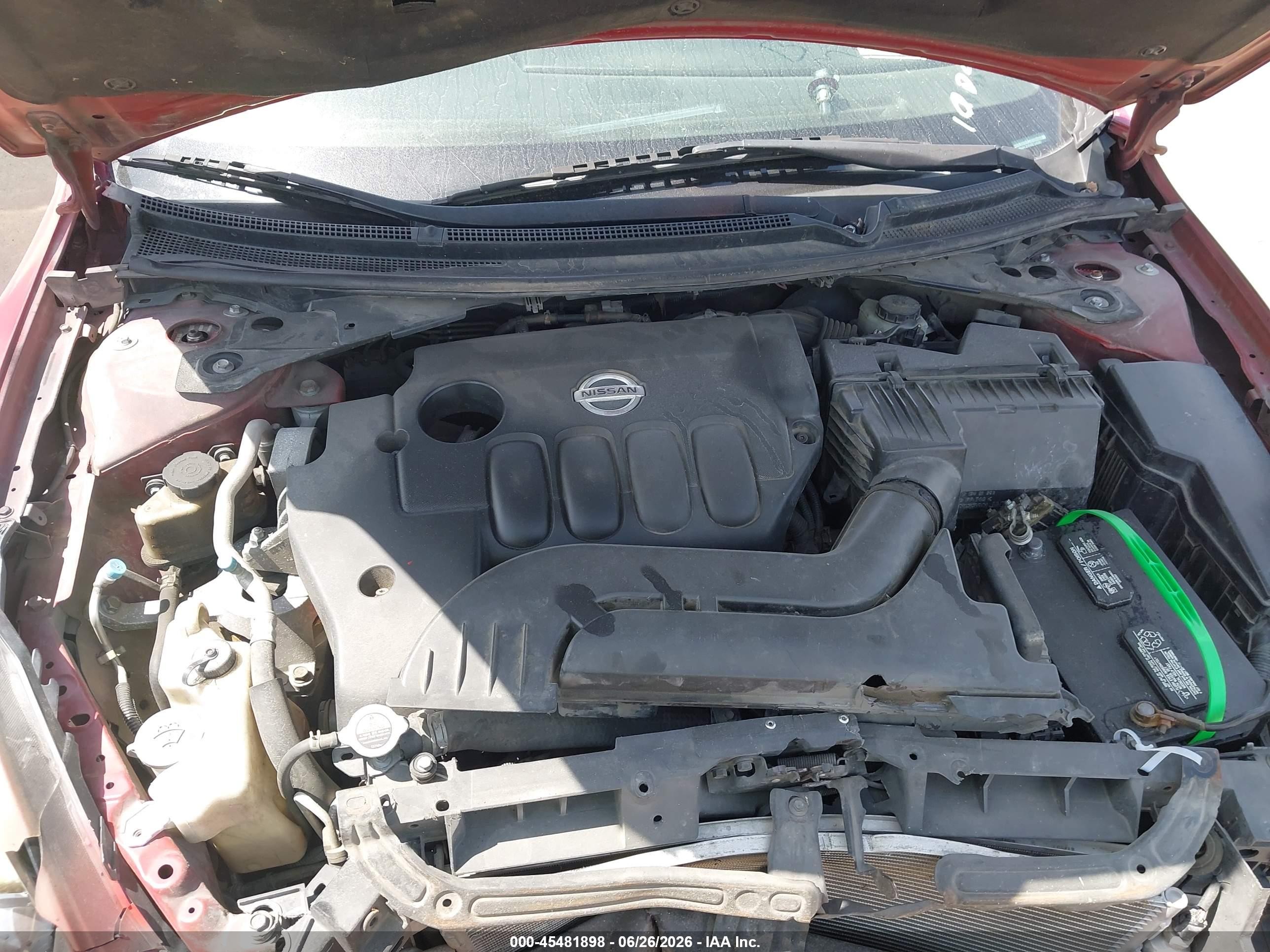 2011 Nissan Altima 2.5 S Red vin: 1N4AL2EPXBC142991