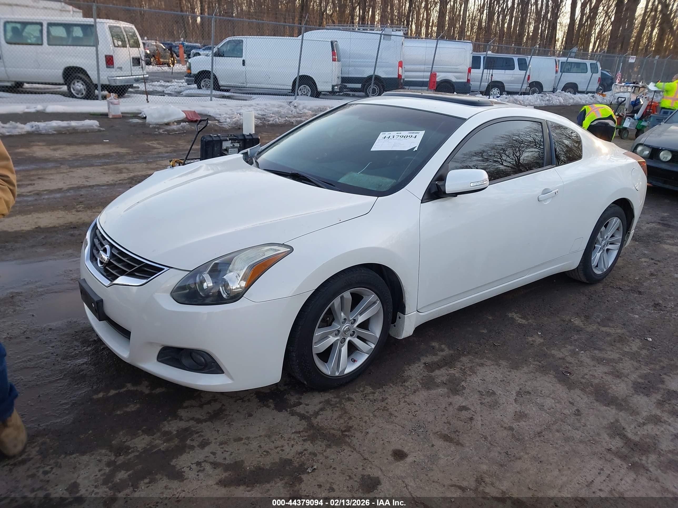 2011 Nissan Altima 2.5 S Белый vin: 1N4AL2EPXBC160018