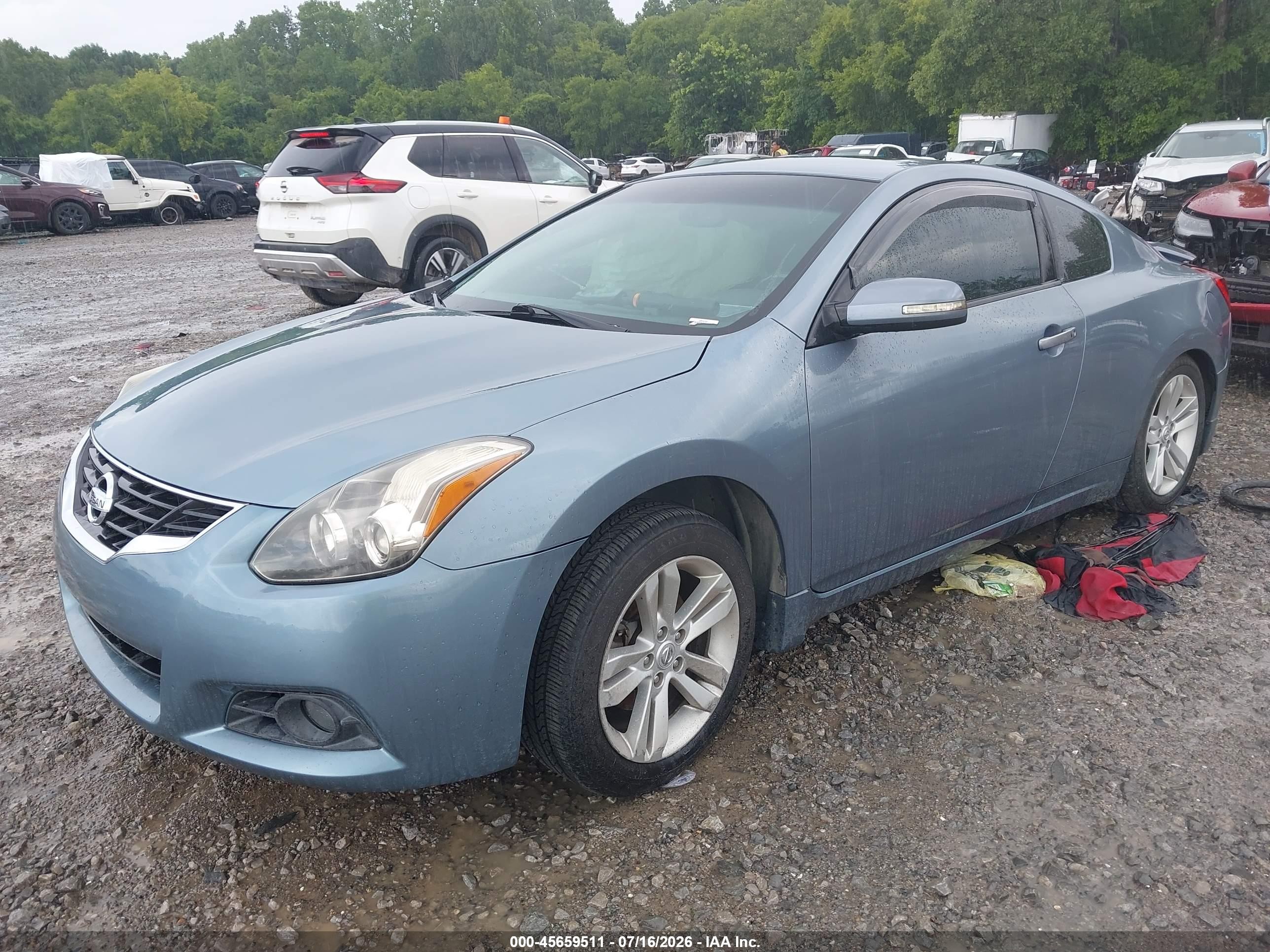 2012 Nissan Altima 2.5 S Blue vin: 1N4AL2EPXCC148792
