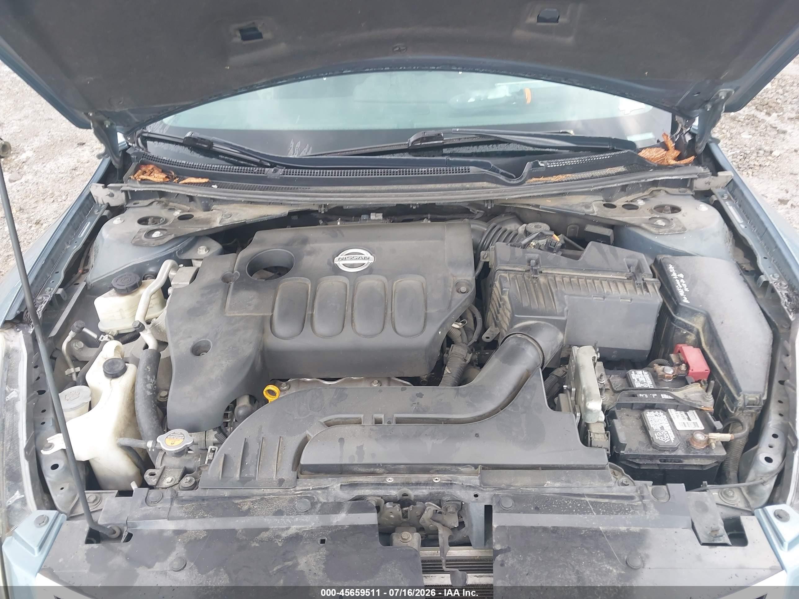 2012 Nissan Altima 2.5 S Blue vin: 1N4AL2EPXCC148792