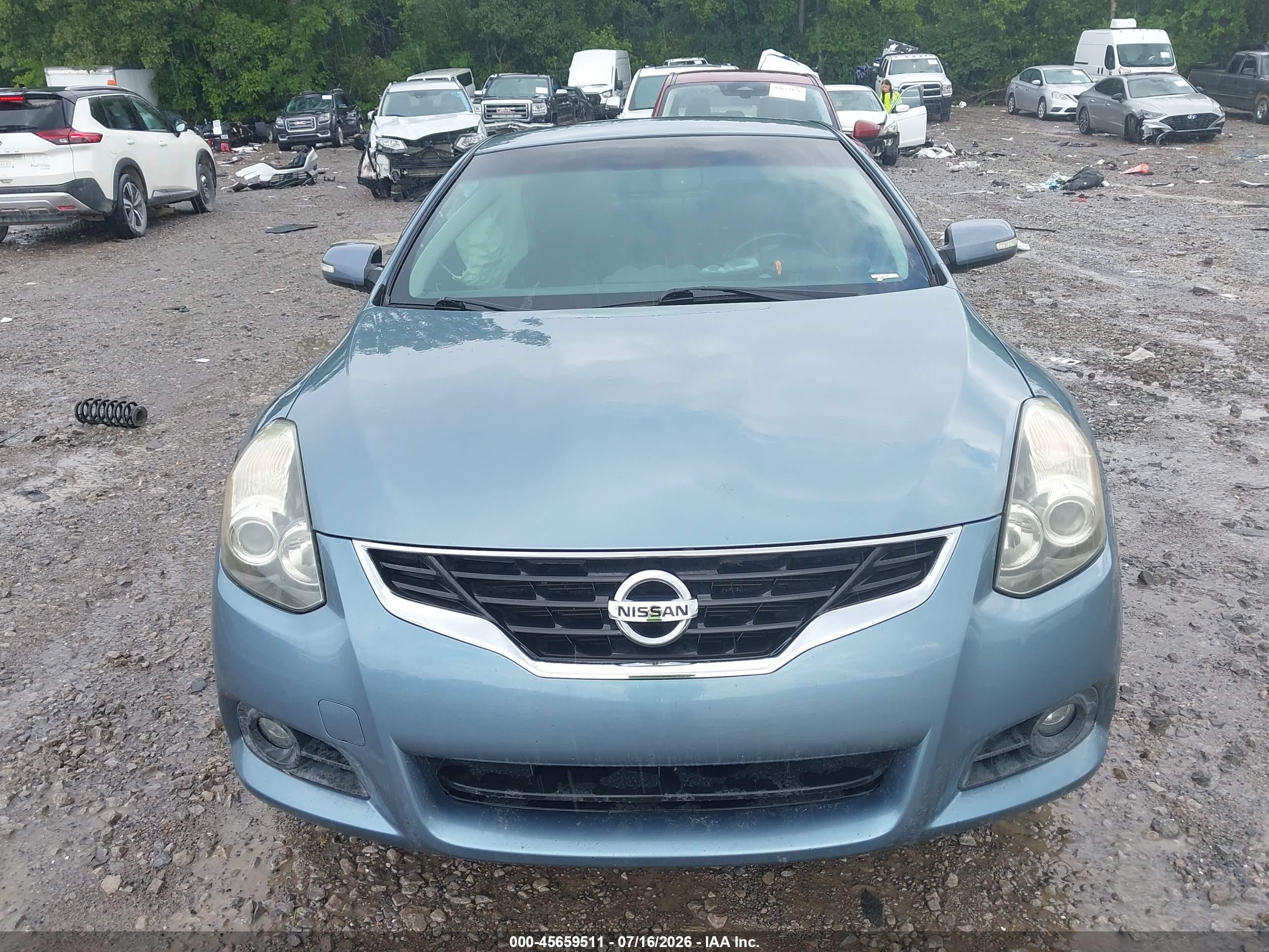 2012 Nissan Altima 2.5 S Blue vin: 1N4AL2EPXCC148792