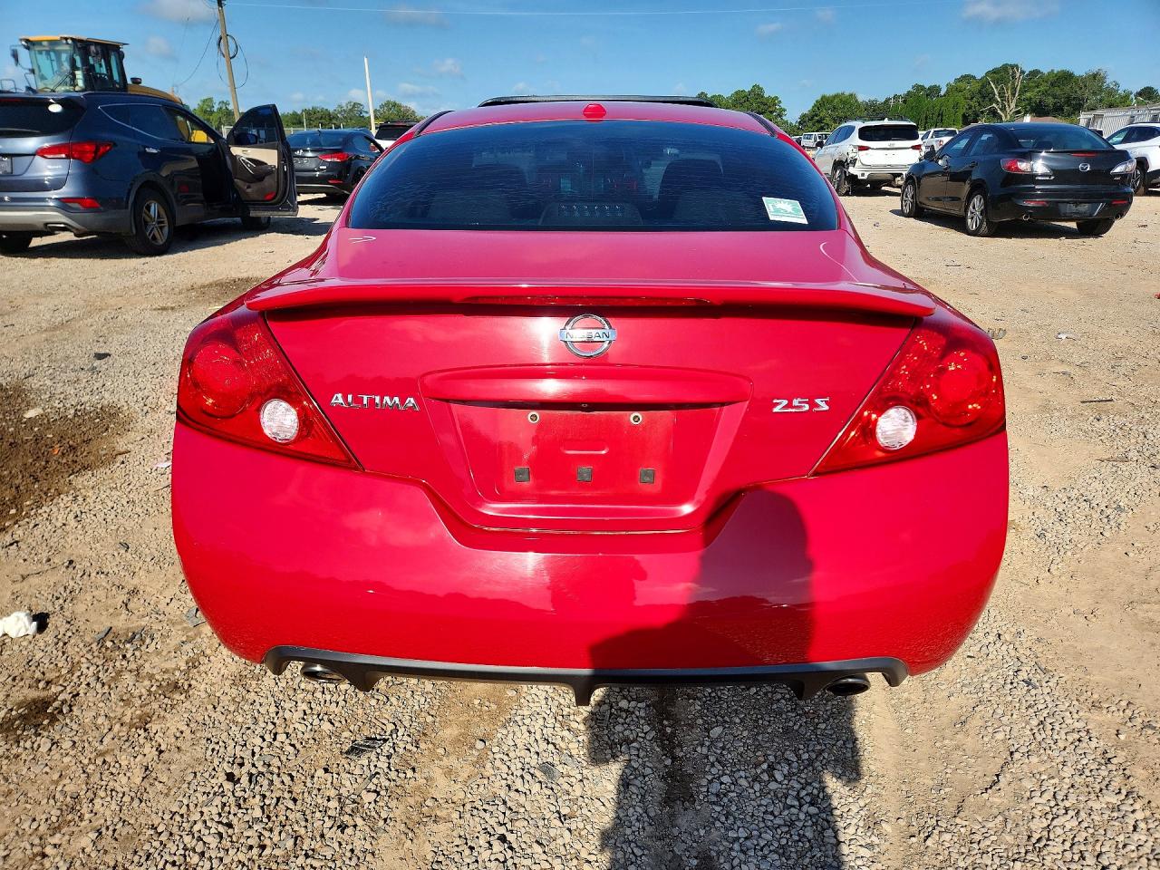 2012 Nissan Altima 2.5 S Red vin: 1N4AL2EPXCC220803