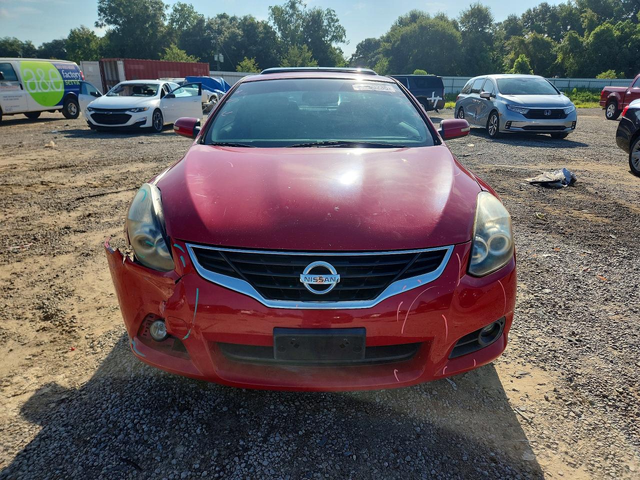 2012 Nissan Altima 2.5 S Red vin: 1N4AL2EPXCC220803