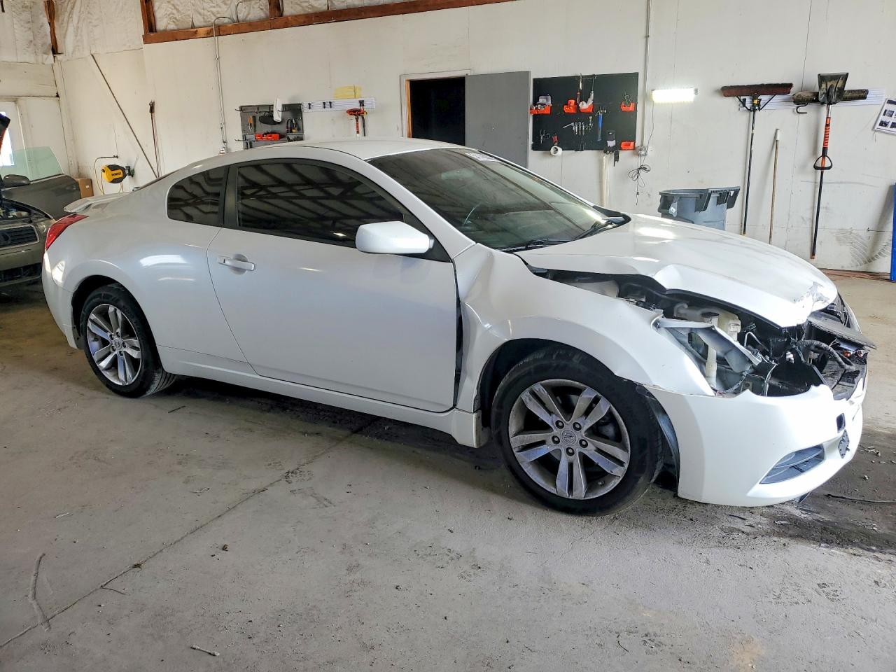 2013 Nissan Altima S White vin: 1N4AL2EPXDC189523