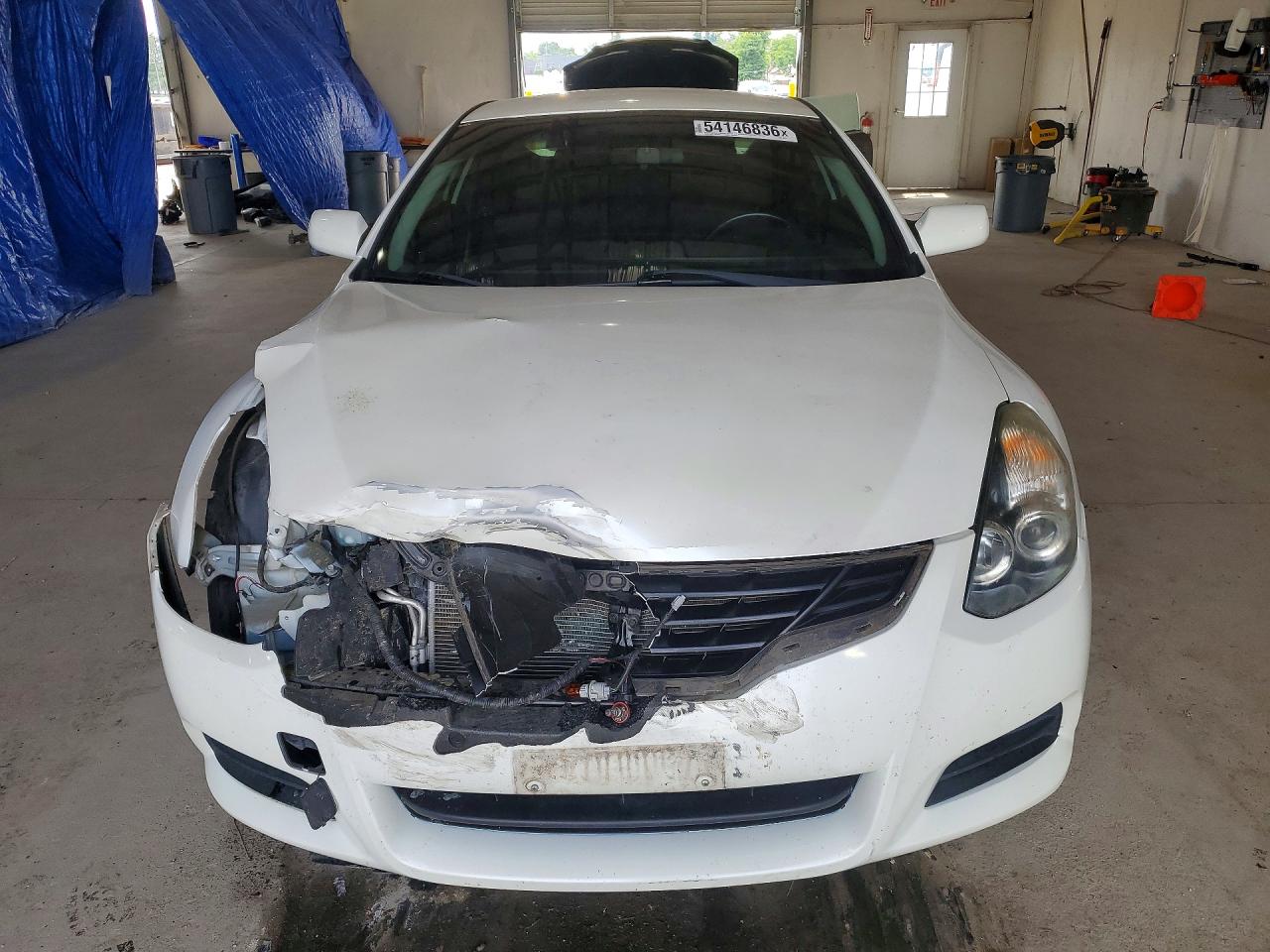 2013 Nissan Altima S White vin: 1N4AL2EPXDC189523