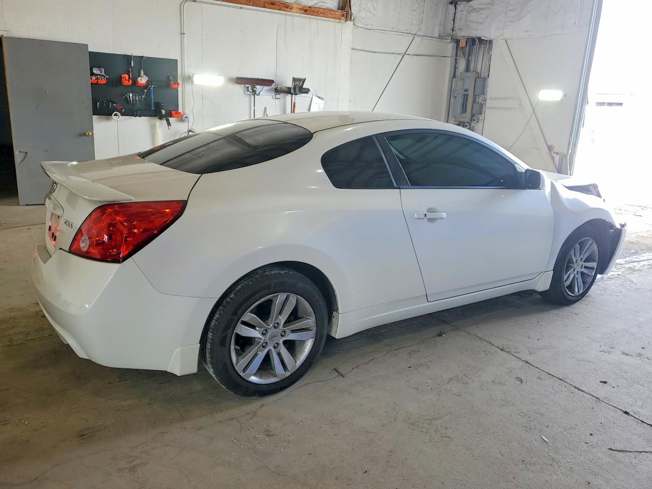 2013 Nissan Altima S White vin: 1N4AL2EPXDC189523
