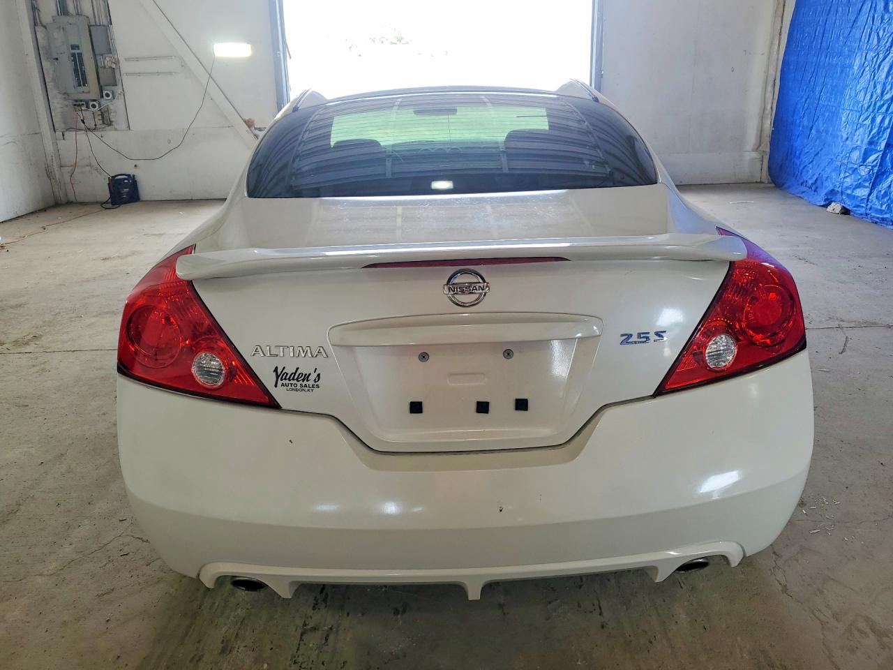 2013 Nissan Altima S White vin: 1N4AL2EPXDC189523