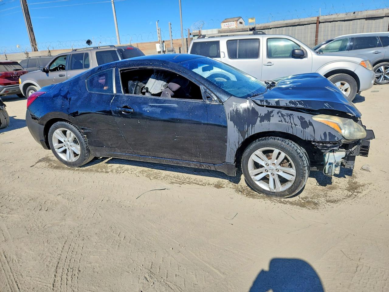 2013 Nissan Altima S Black vin: 1N4AL2EPXDC228014