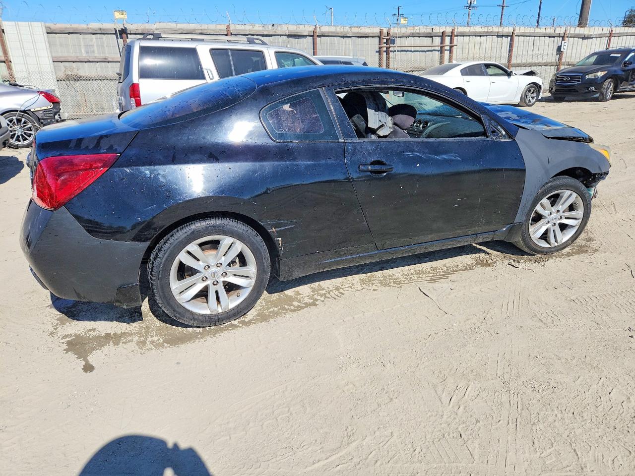 2013 Nissan Altima S Black vin: 1N4AL2EPXDC228014