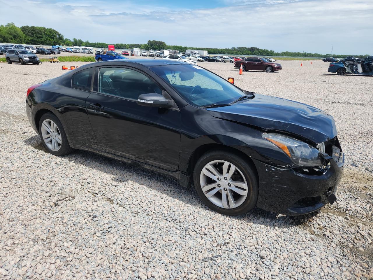 2013 Nissan Altima S Black vin: 1N4AL2EPXDC288830