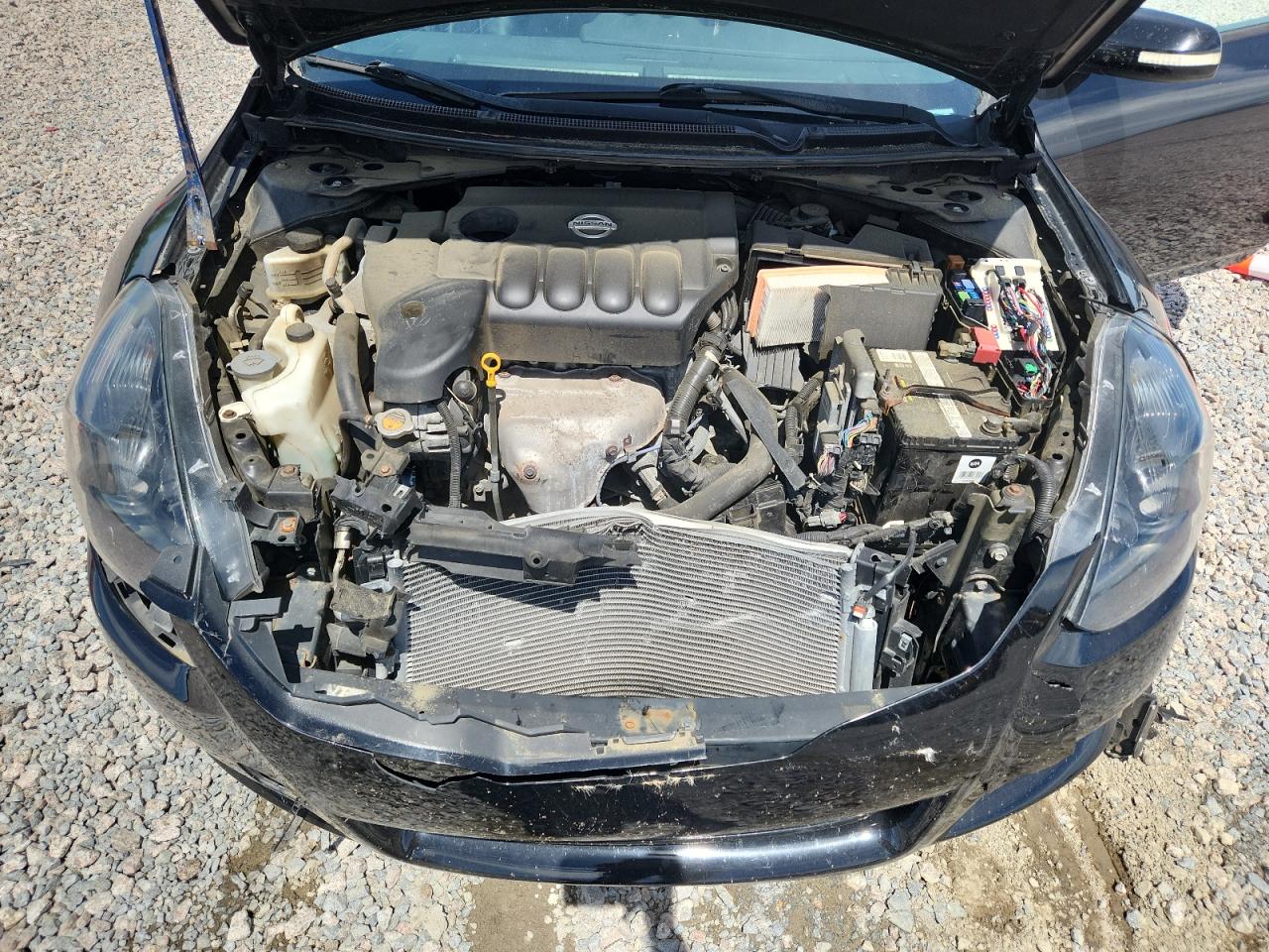 2013 Nissan Altima S Black vin: 1N4AL2EPXDC288830