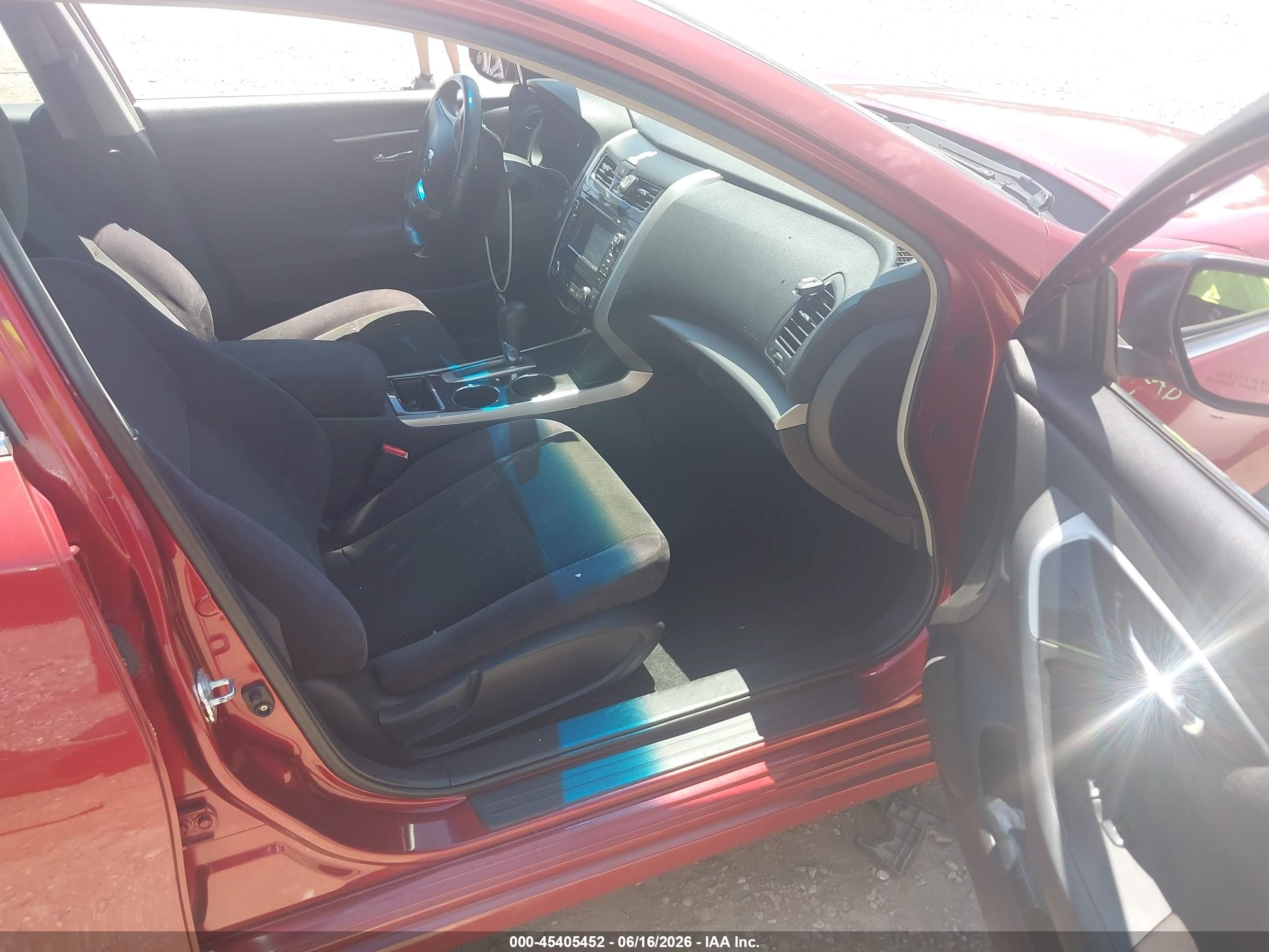 2013 Nissan Altima 2.5 Sv Red vin: 1N4AL3AP0DC114843