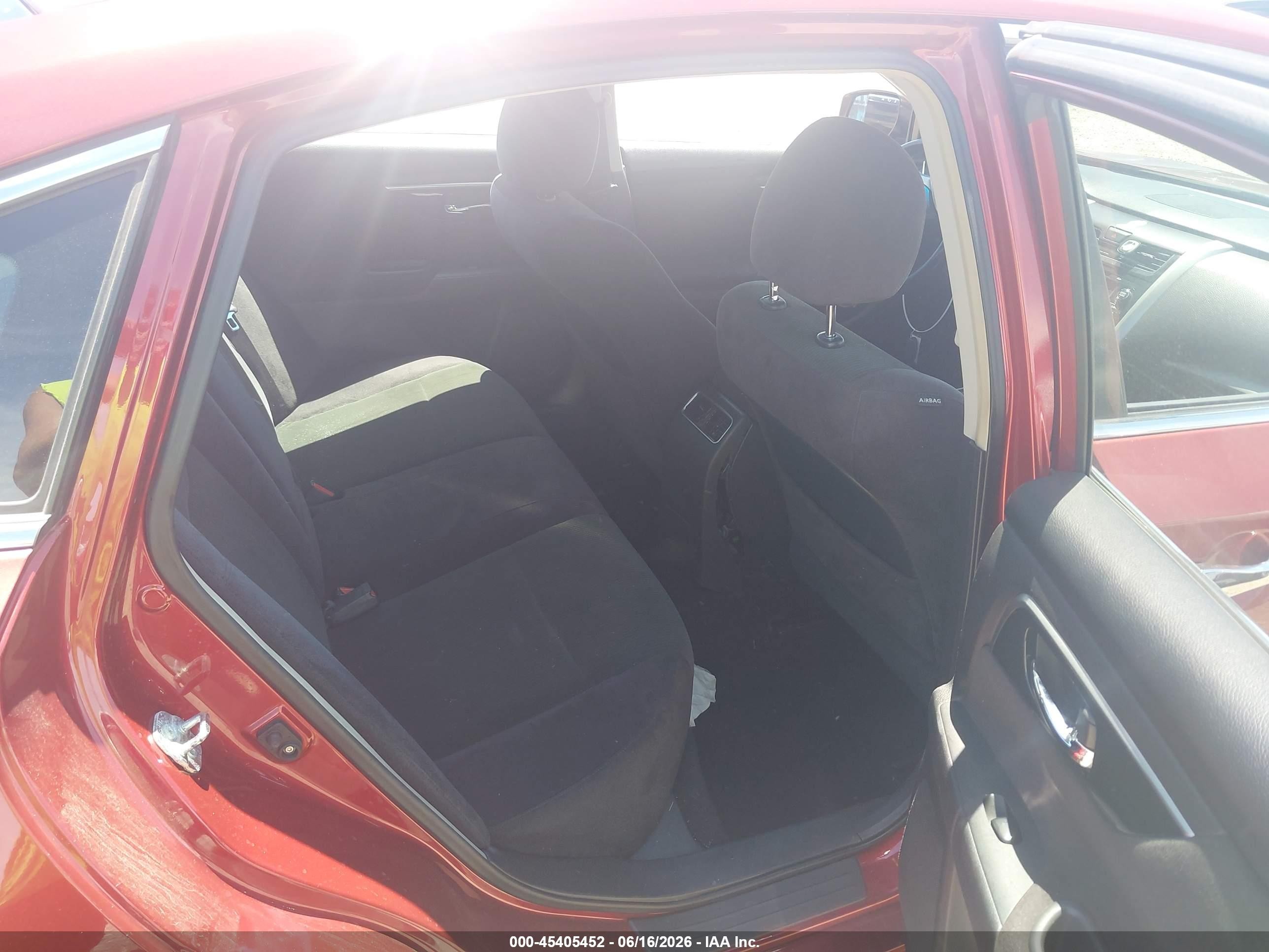 2013 Nissan Altima 2.5 Sv Red vin: 1N4AL3AP0DC114843