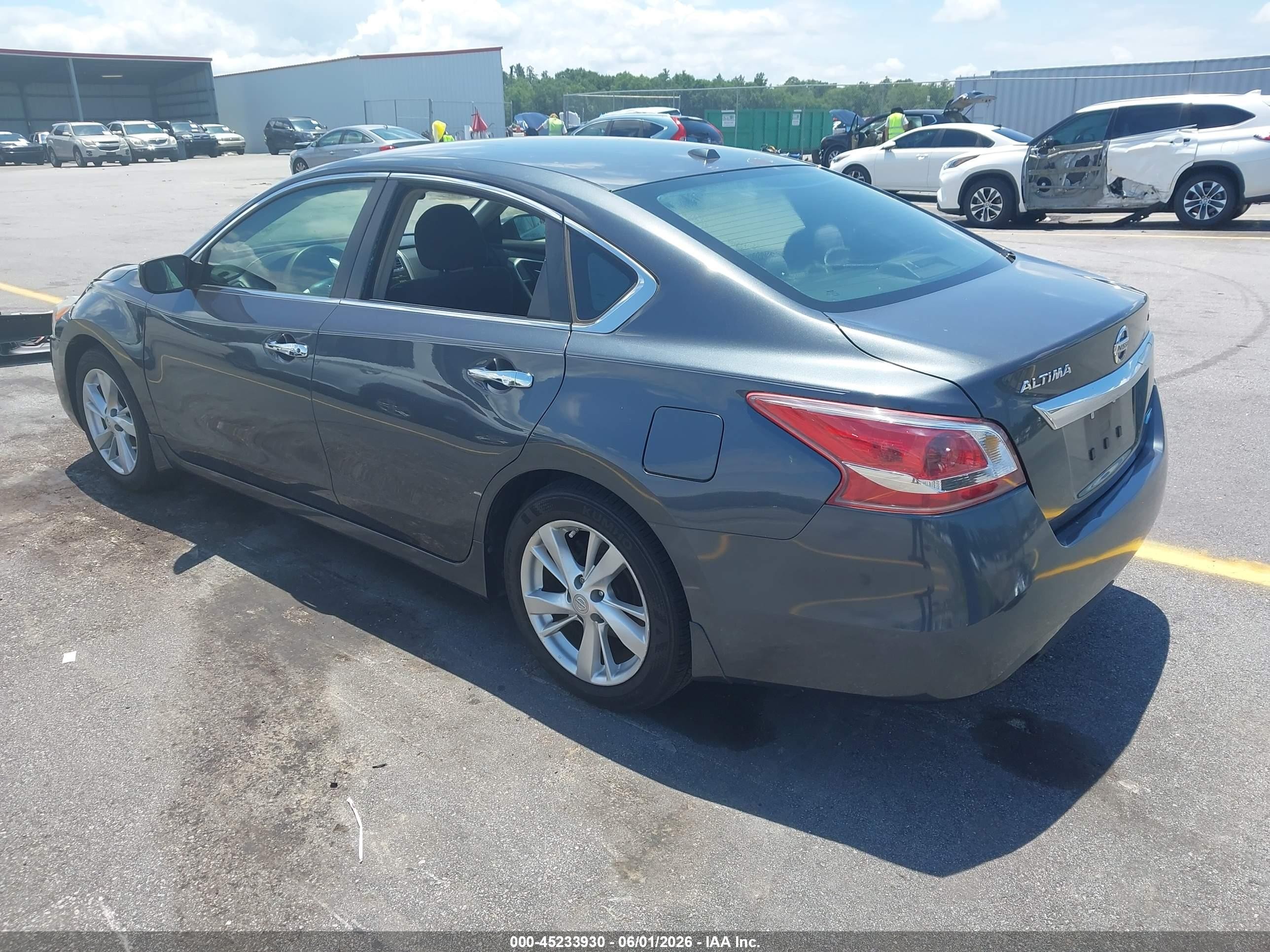 2013 Nissan Altima 2.5 Sv Gray vin: 1N4AL3AP0DC117497