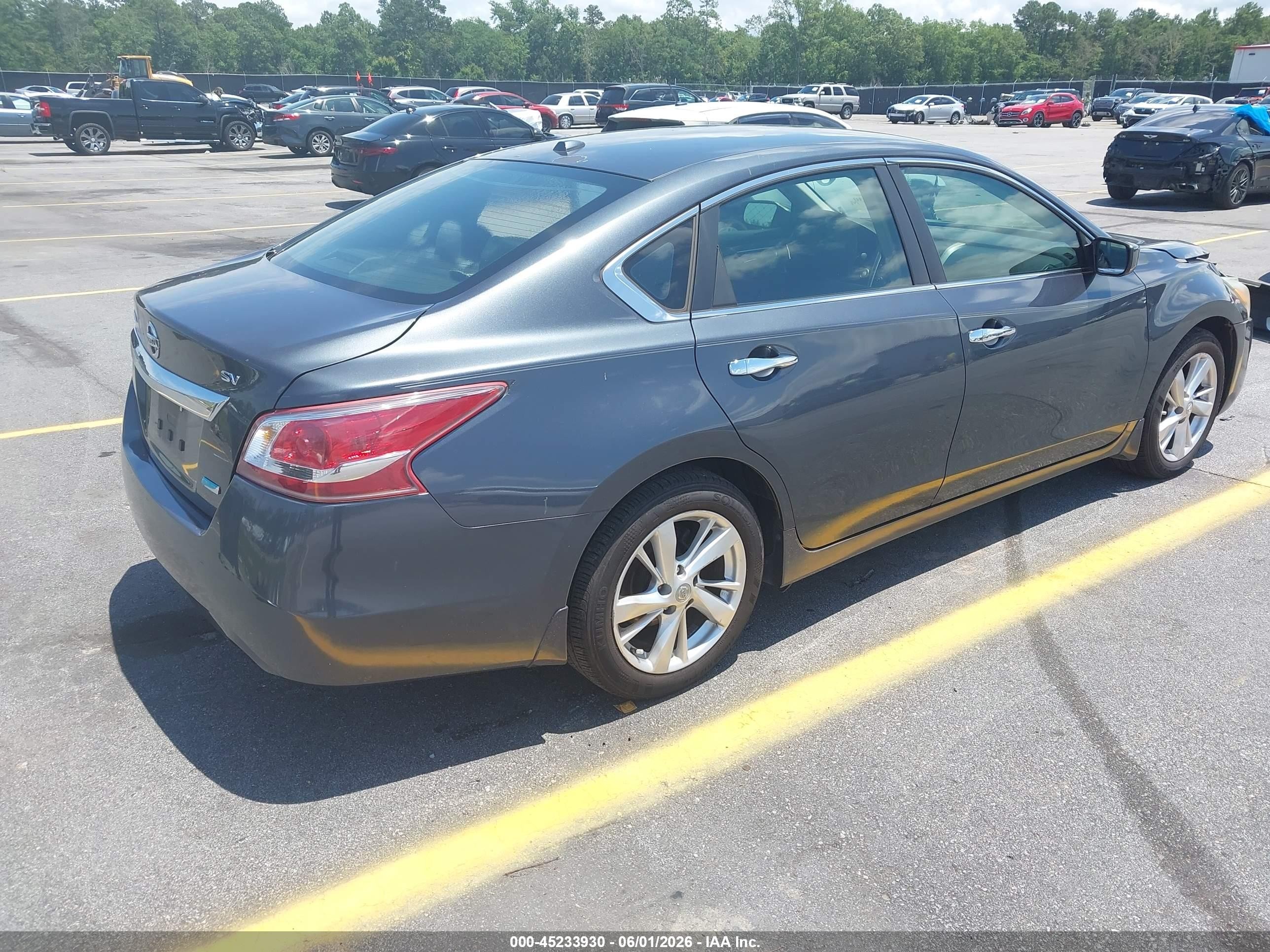 2013 Nissan Altima 2.5 Sv Gray vin: 1N4AL3AP0DC117497