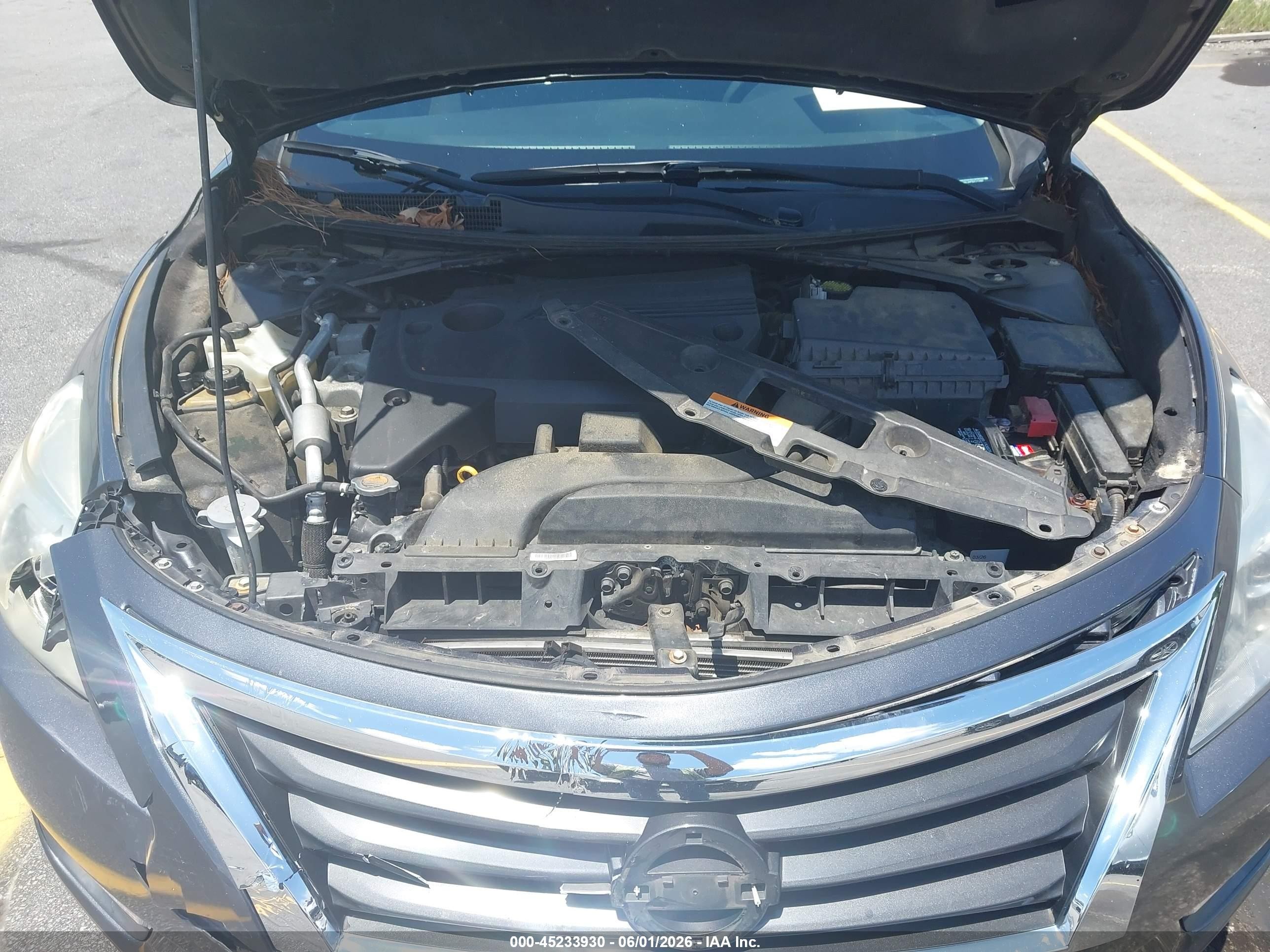 2013 Nissan Altima 2.5 Sv Gray vin: 1N4AL3AP0DC117497