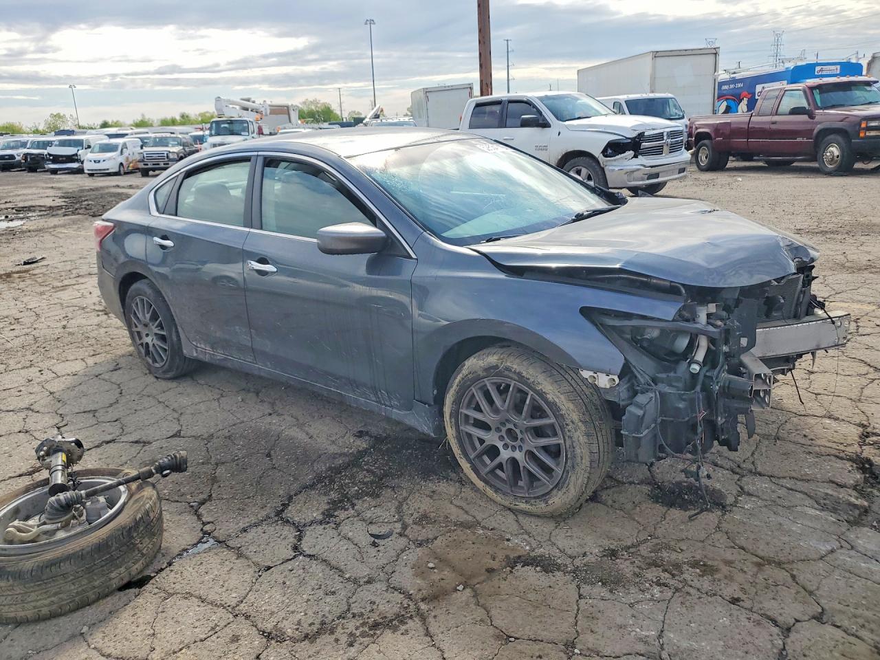 2013 Nissan Altima 2.5 Gray vin: 1N4AL3AP0DC123042