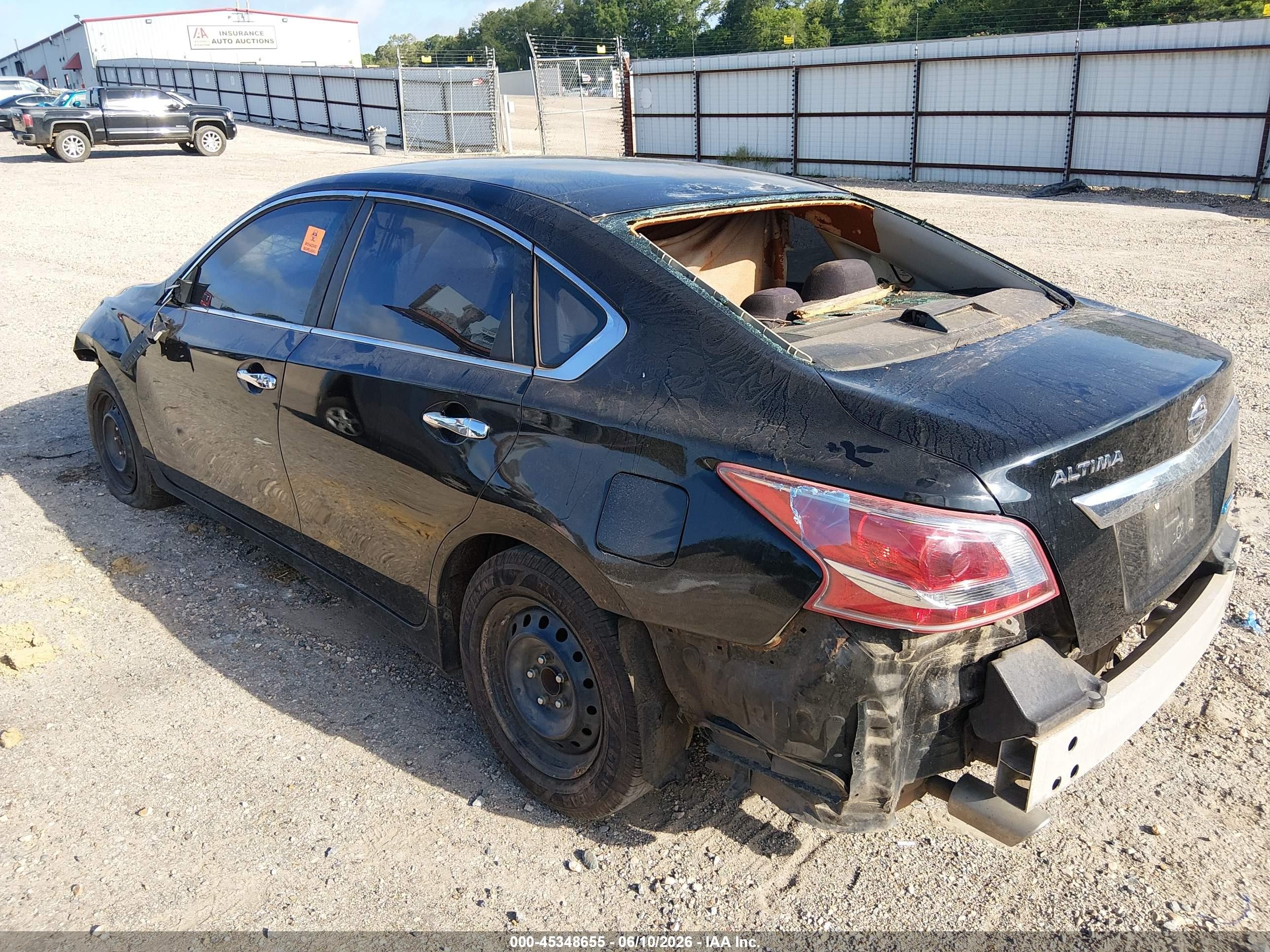 2013 Nissan Altima 2.5 S Black vin: 1N4AL3AP0DC135580