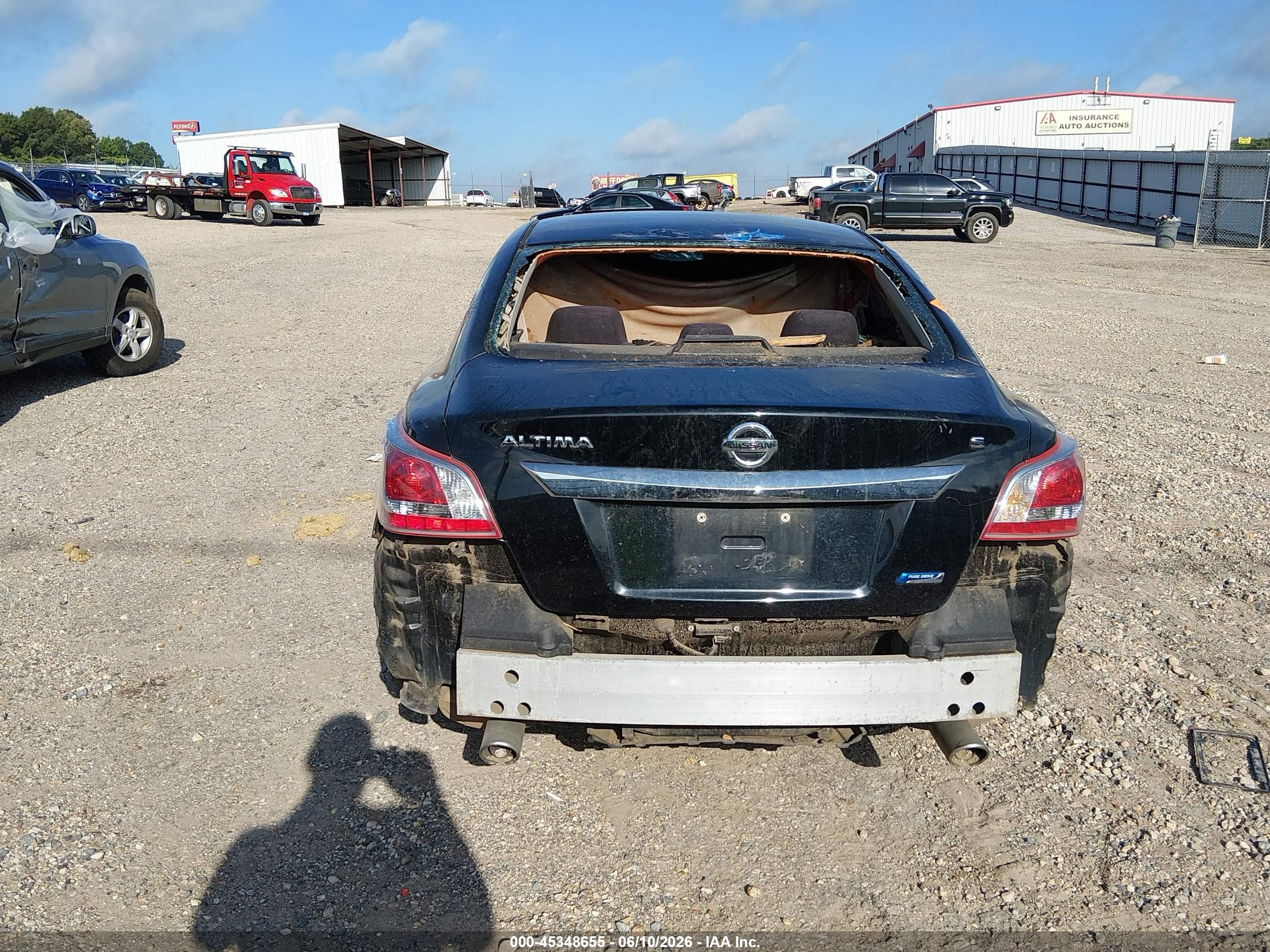2013 Nissan Altima 2.5 S Black vin: 1N4AL3AP0DC135580