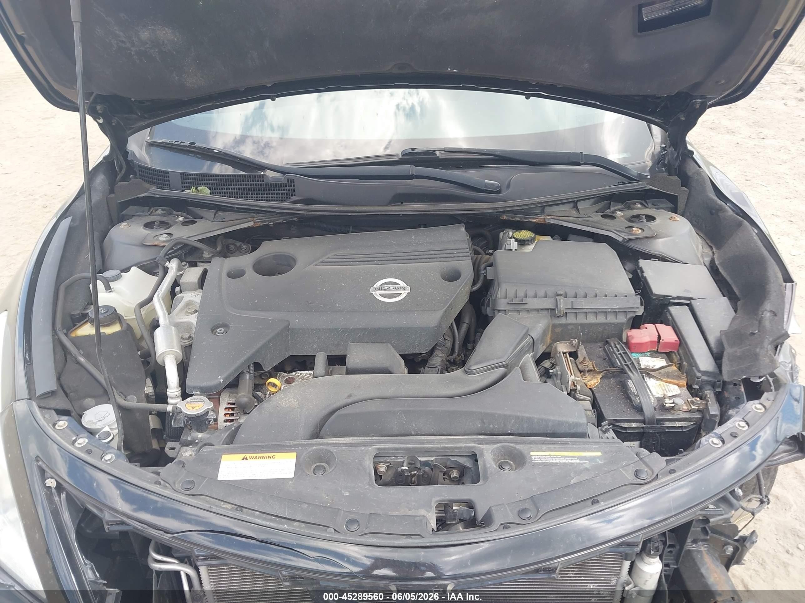 2013 Nissan Altima 2.5 S Black vin: 1N4AL3AP0DC142299