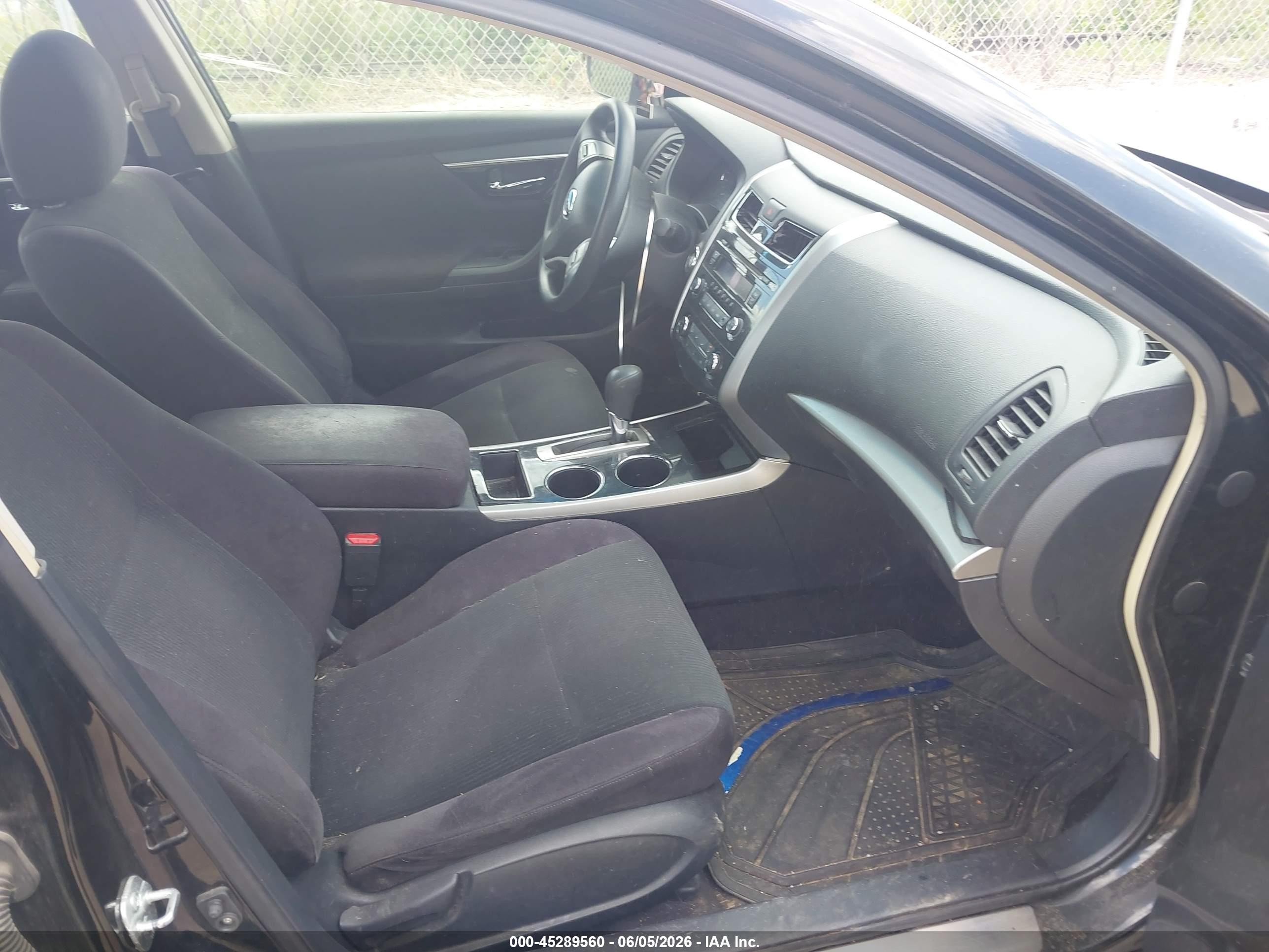 2013 Nissan Altima 2.5 S Black vin: 1N4AL3AP0DC142299