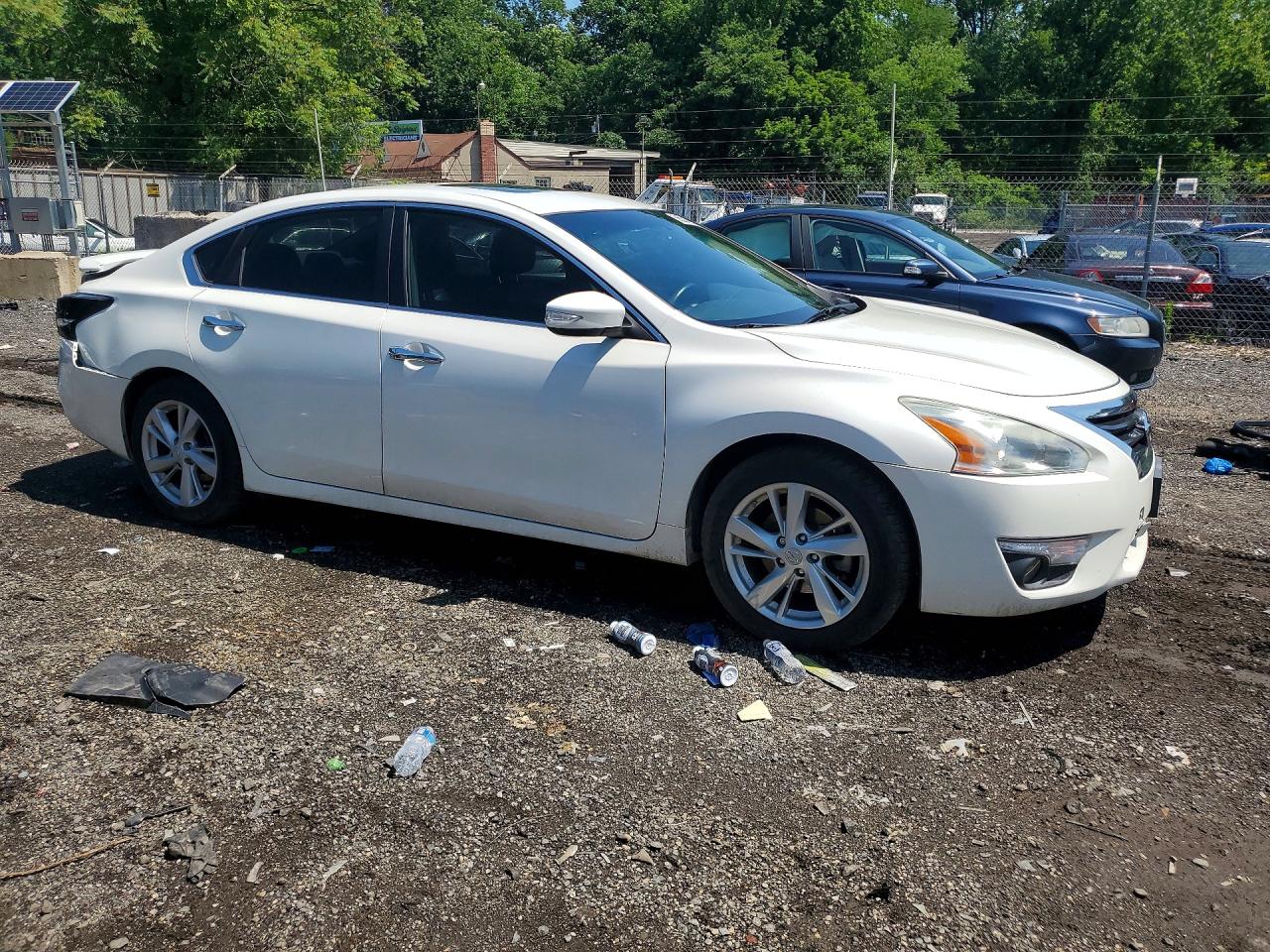 2013 Nissan Altima 2.5 White vin: 1N4AL3AP0DC143419
