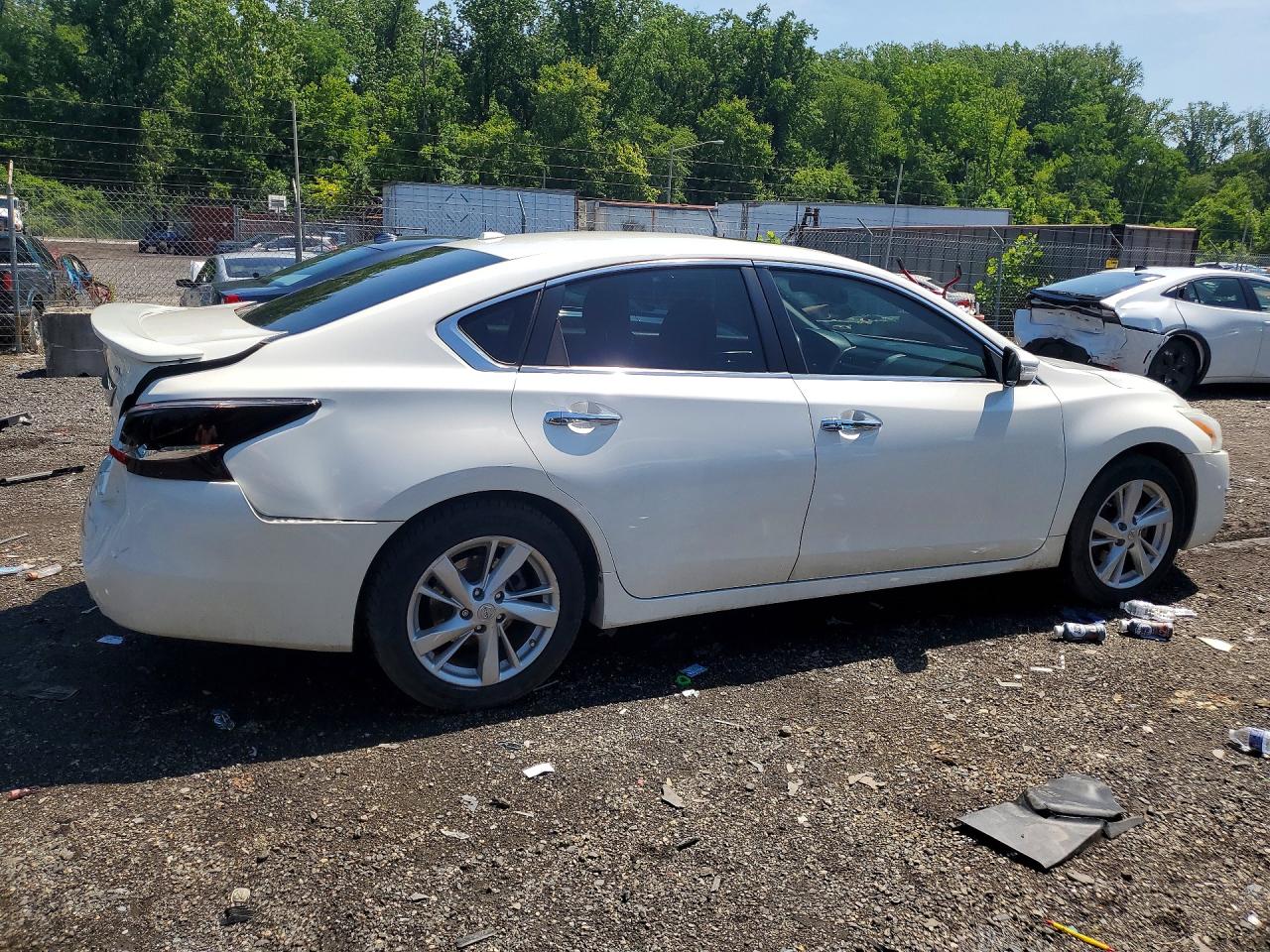 2013 Nissan Altima 2.5 White vin: 1N4AL3AP0DC143419