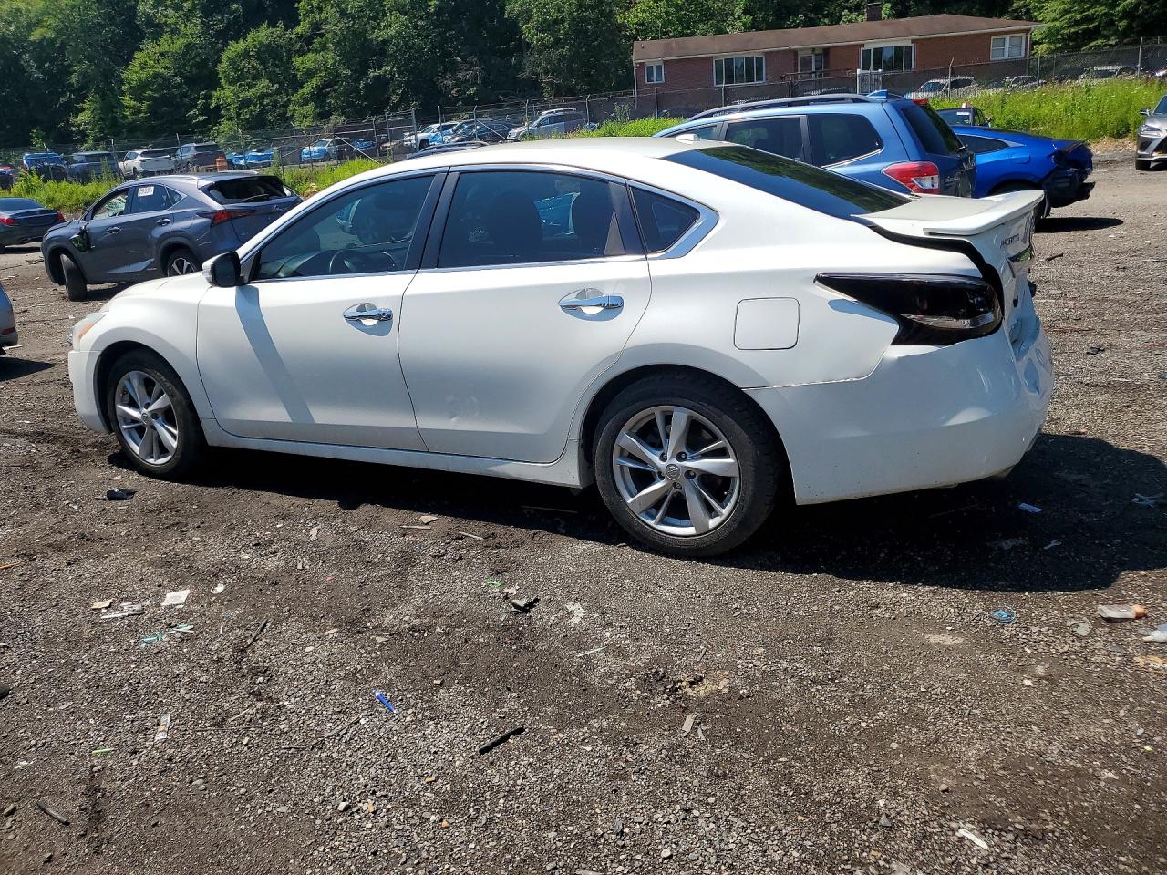 2013 Nissan Altima 2.5 White vin: 1N4AL3AP0DC143419