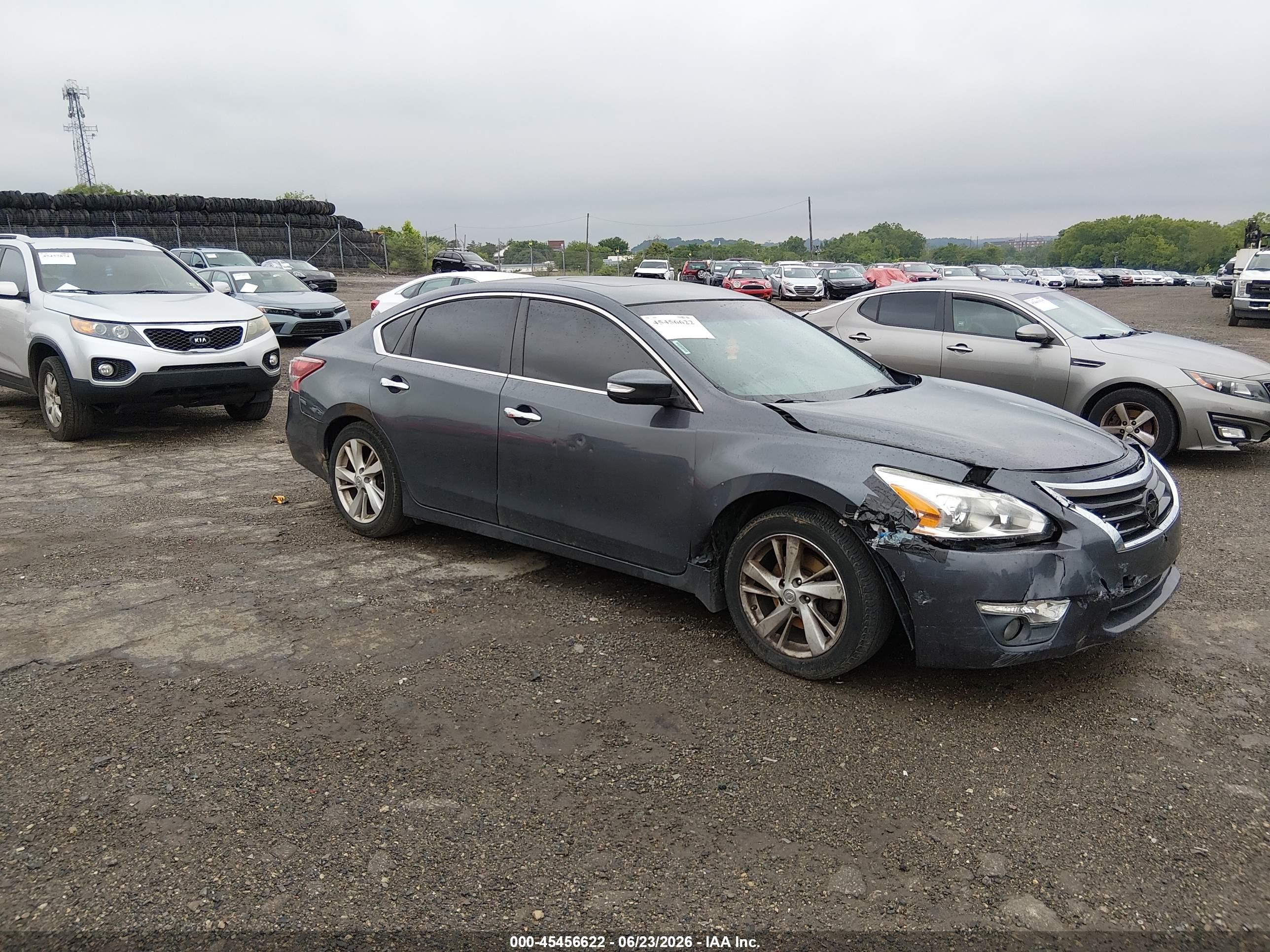 2013 Nissan Altima 2.5 Sv Gray vin: 1N4AL3AP0DC144957