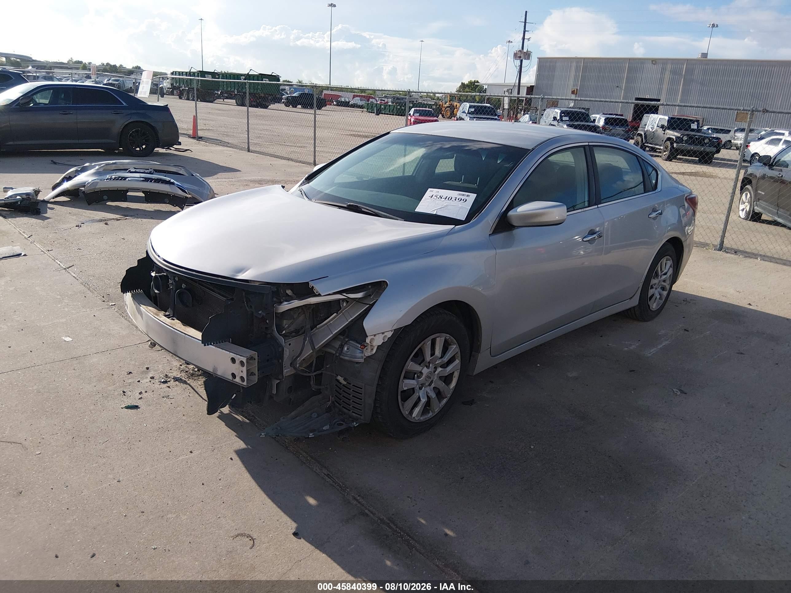 2013 Nissan Altima 2.5 S Silver vin: 1N4AL3AP0DC166358