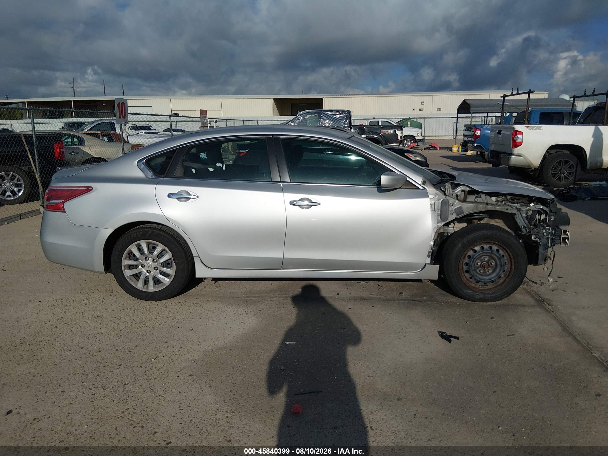2013 Nissan Altima 2.5 S Silver vin: 1N4AL3AP0DC166358