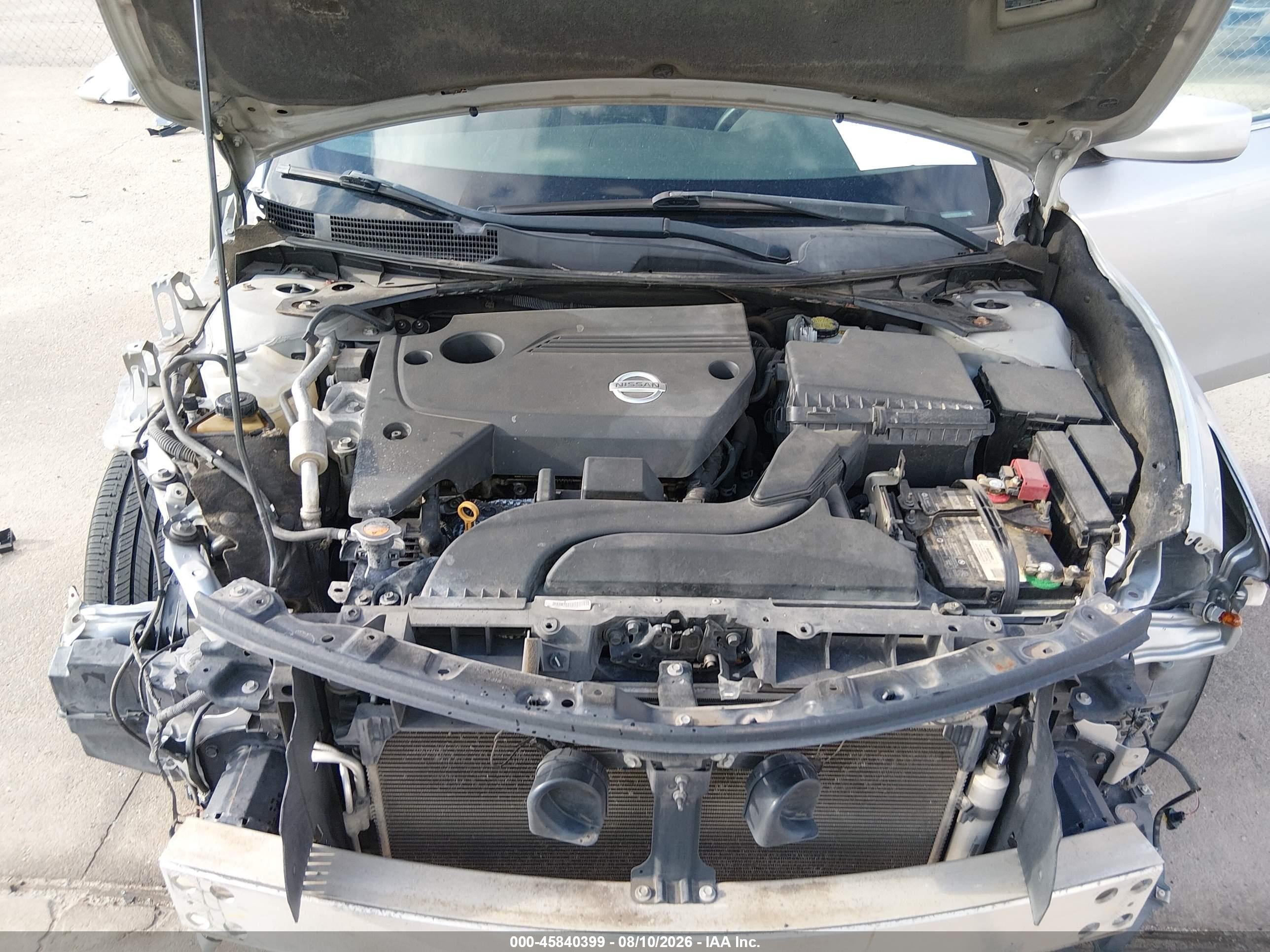 2013 Nissan Altima 2.5 S Silver vin: 1N4AL3AP0DC166358