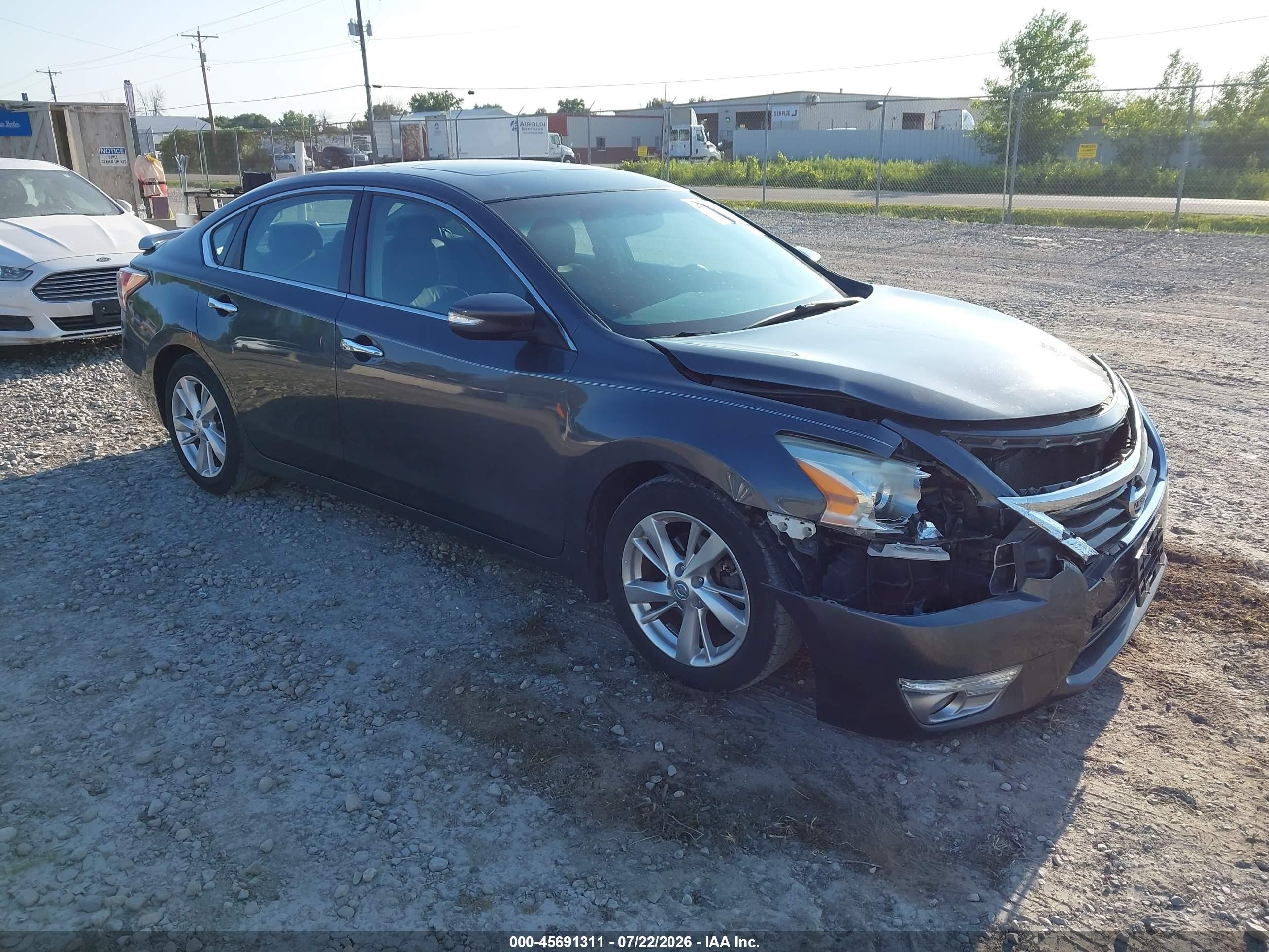 2013 Nissan Altima 2.5 Sl Gray vin: 1N4AL3AP0DC169101
