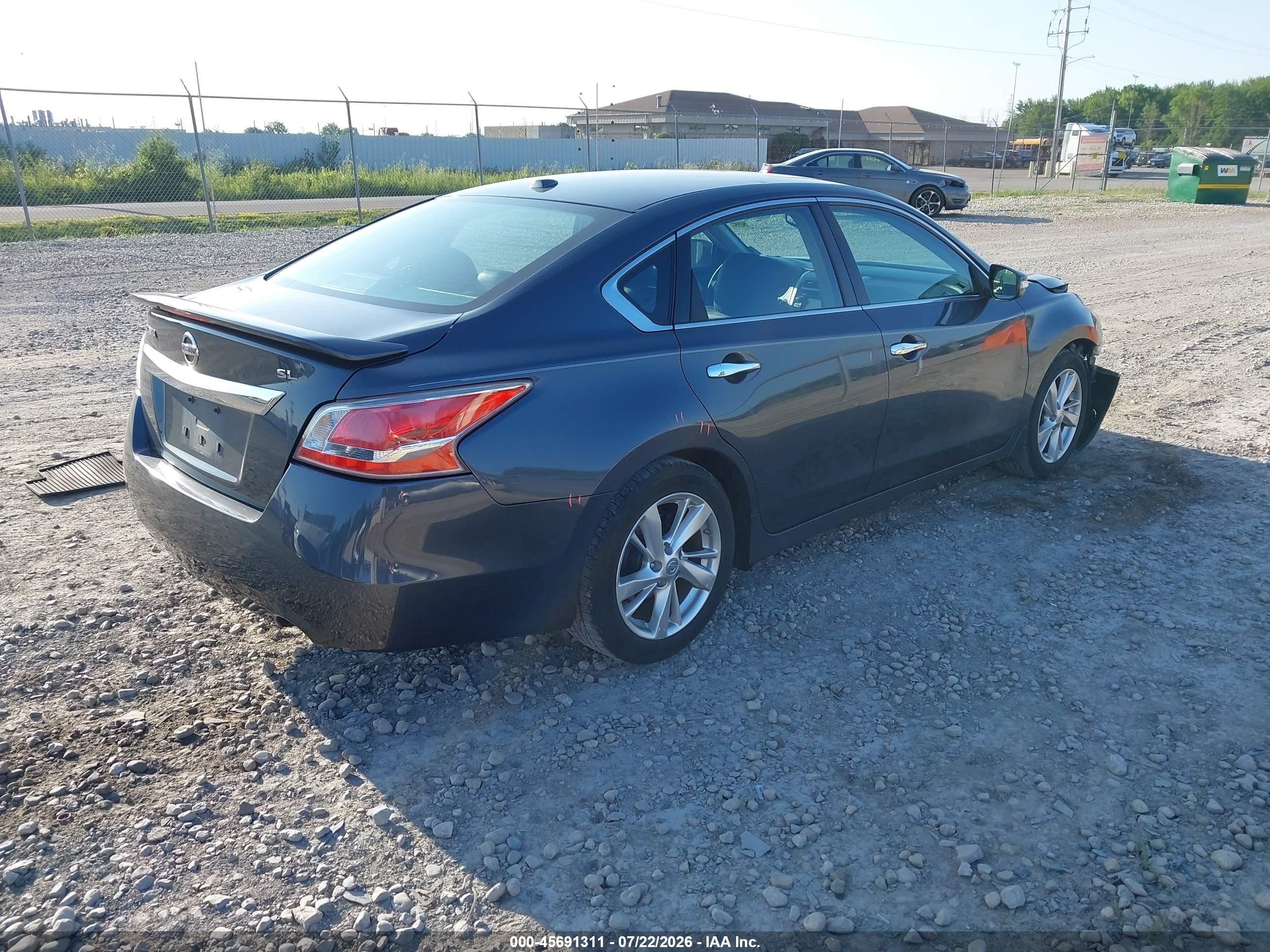 2013 Nissan Altima 2.5 Sl Gray vin: 1N4AL3AP0DC169101