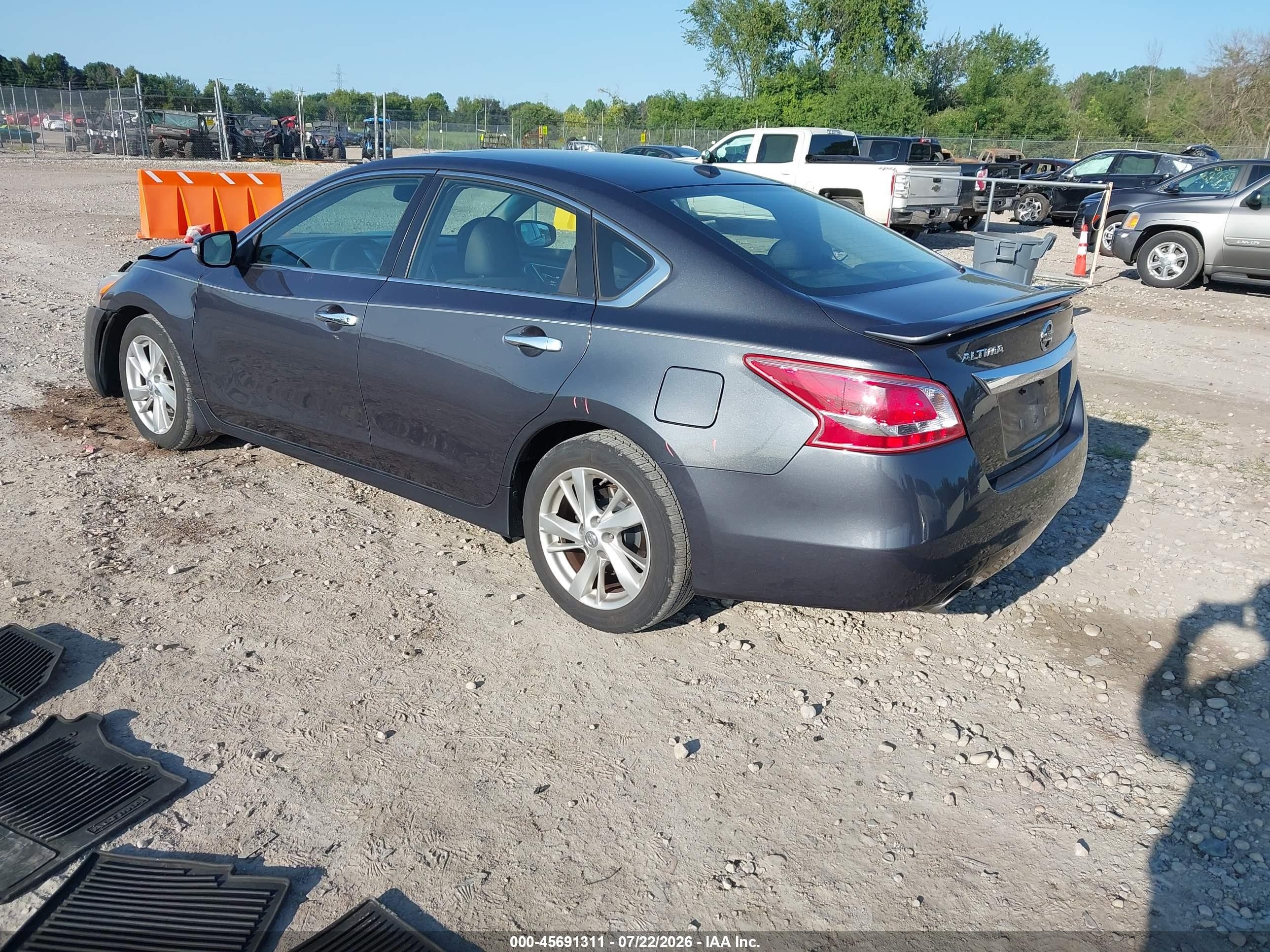 2013 Nissan Altima 2.5 Sl Gray vin: 1N4AL3AP0DC169101