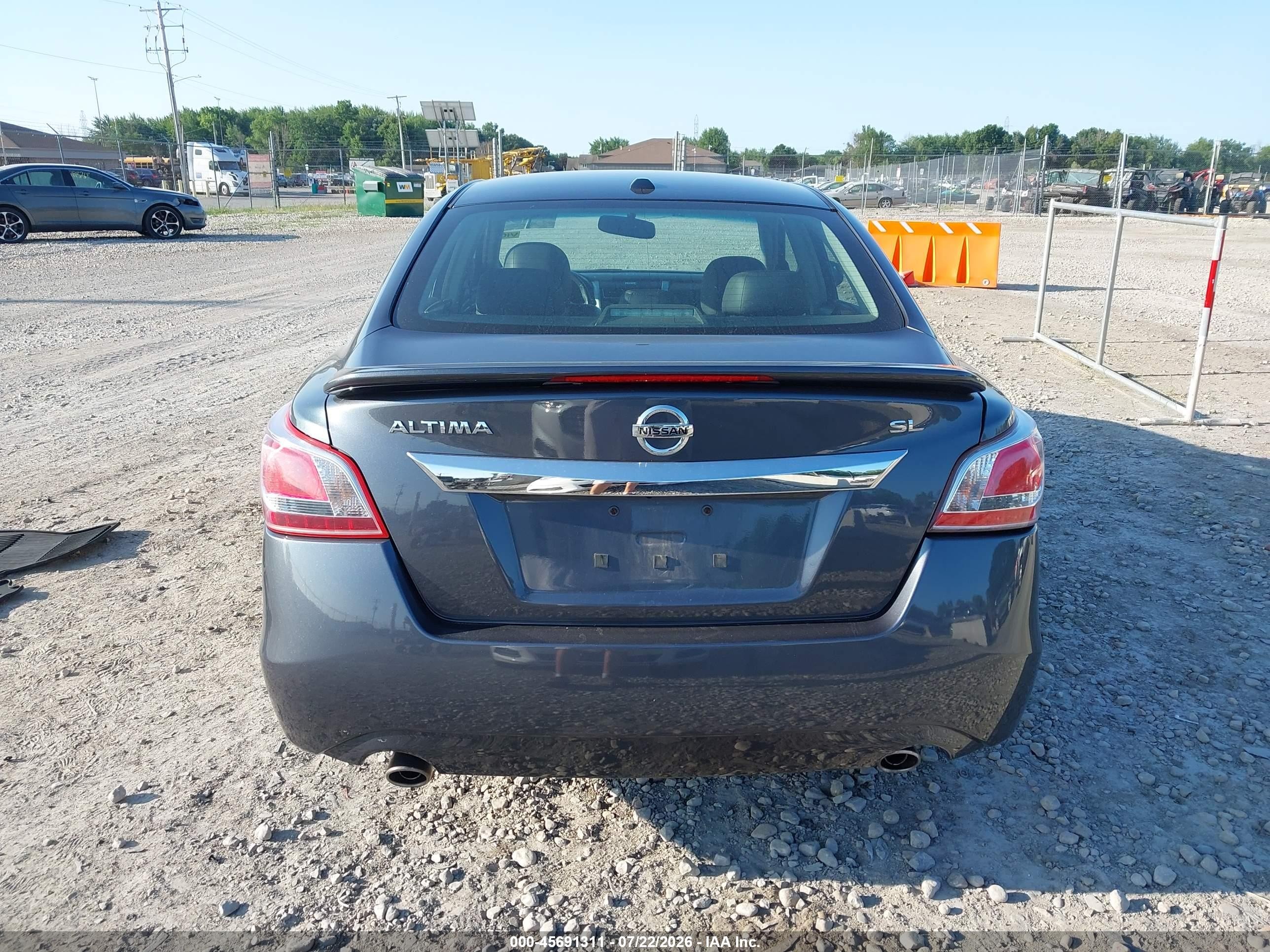 2013 Nissan Altima 2.5 Sl Gray vin: 1N4AL3AP0DC169101