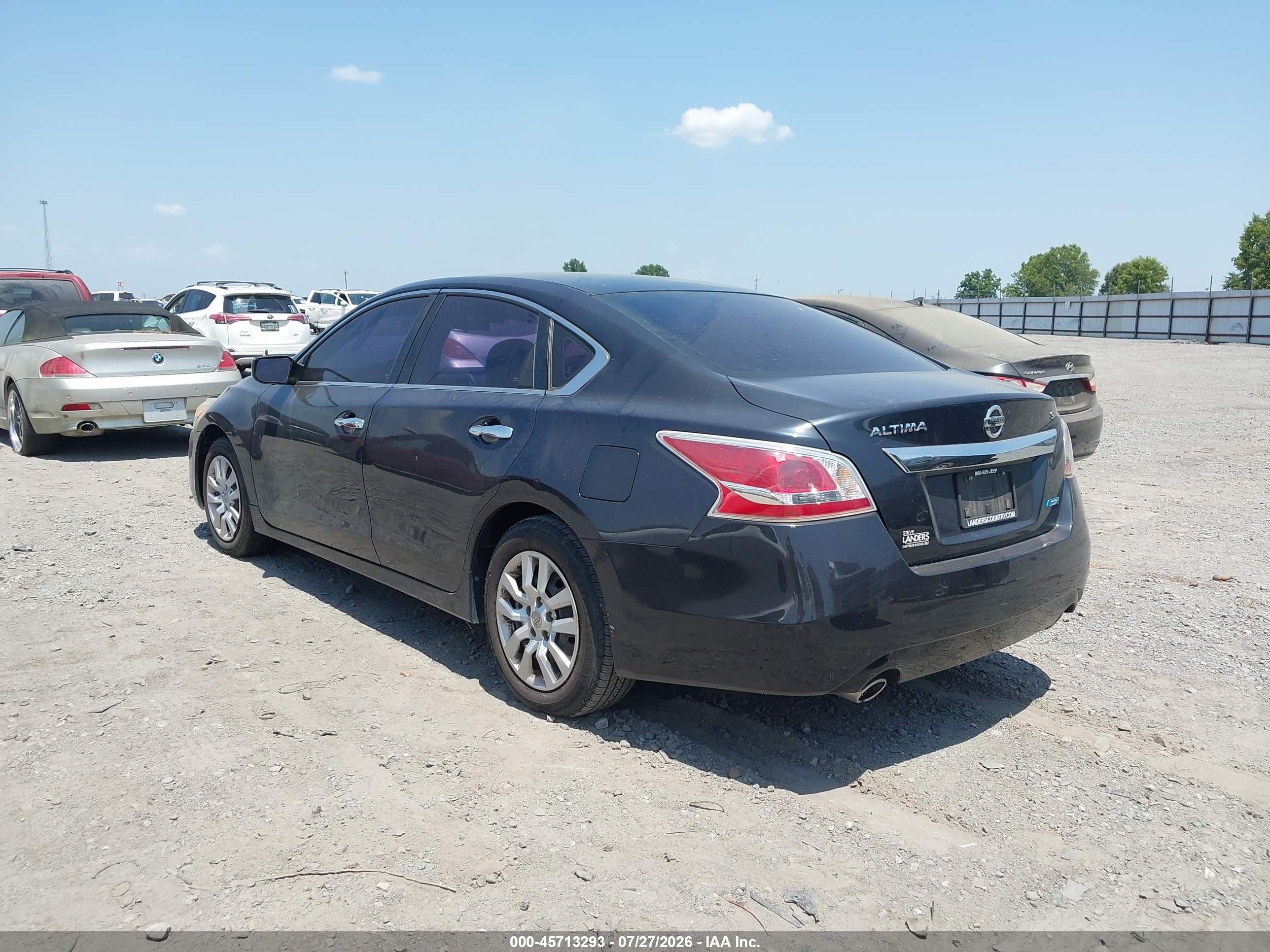 2013 Nissan Altima 2.5 S Blue vin: 1N4AL3AP0DC175996
