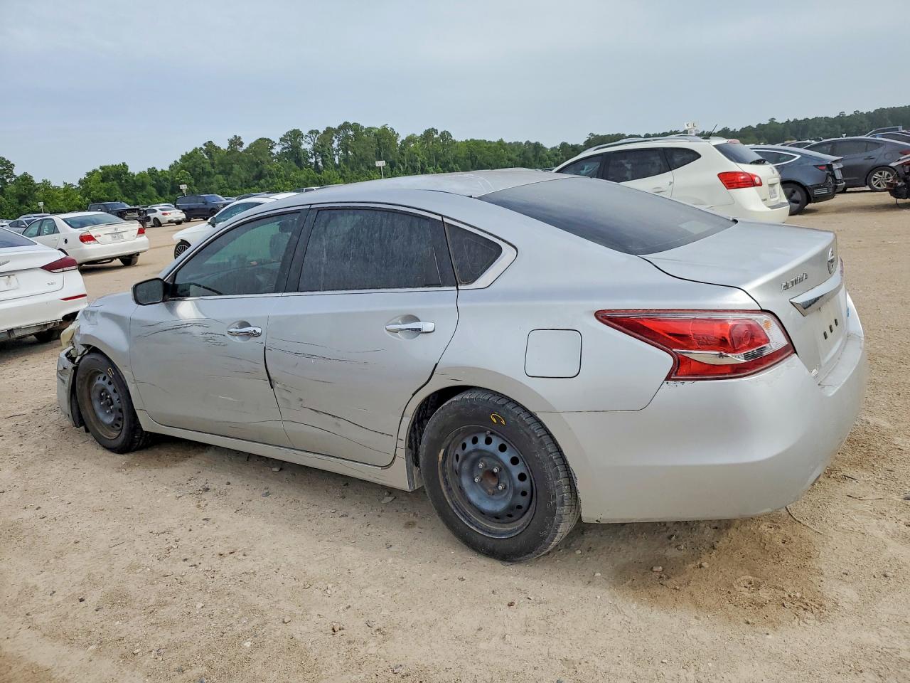 2013 Nissan Altima 2.5 Silver vin: 1N4AL3AP0DC187064