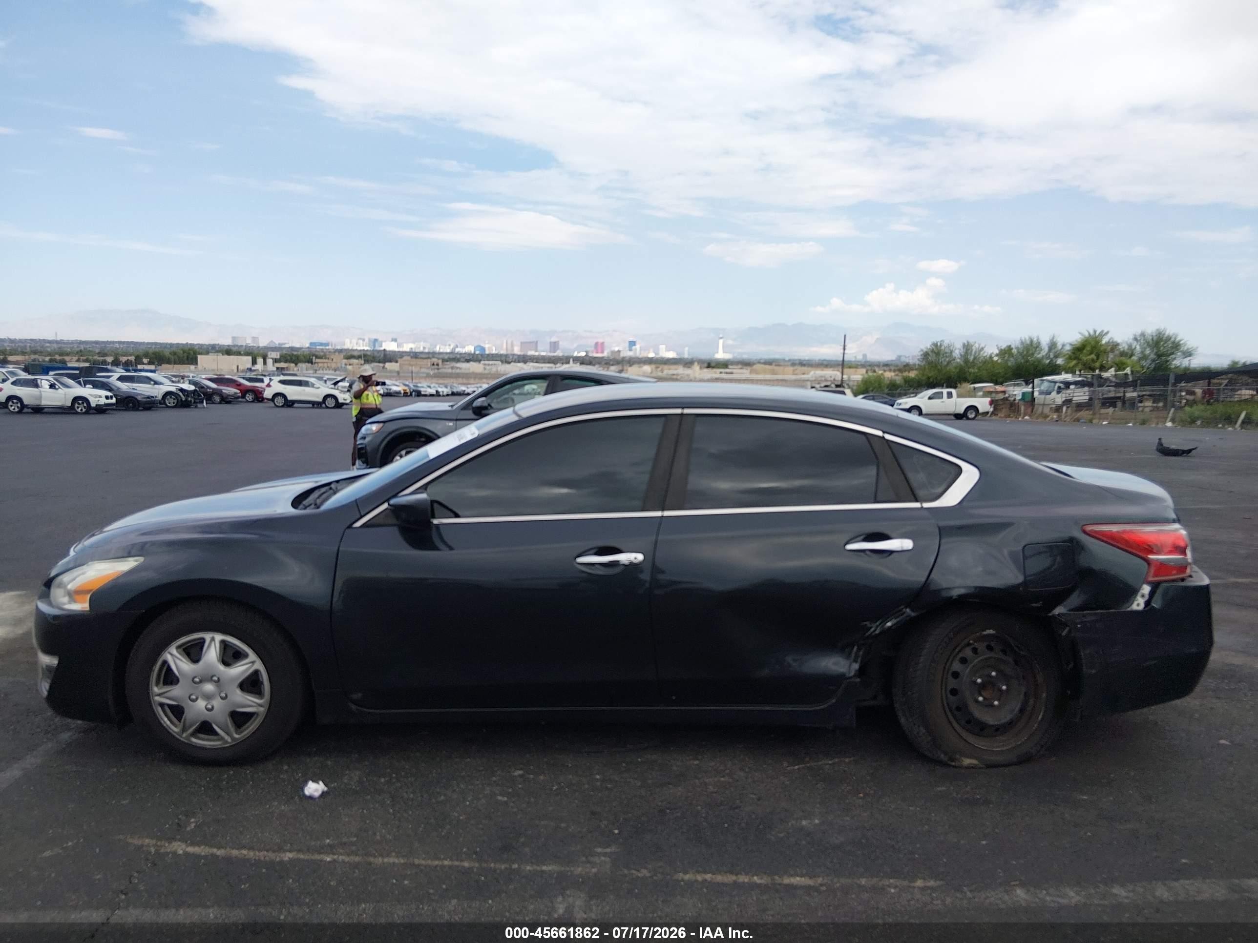 2013 Nissan Altima 2.5 S Black vin: 1N4AL3AP0DC194516