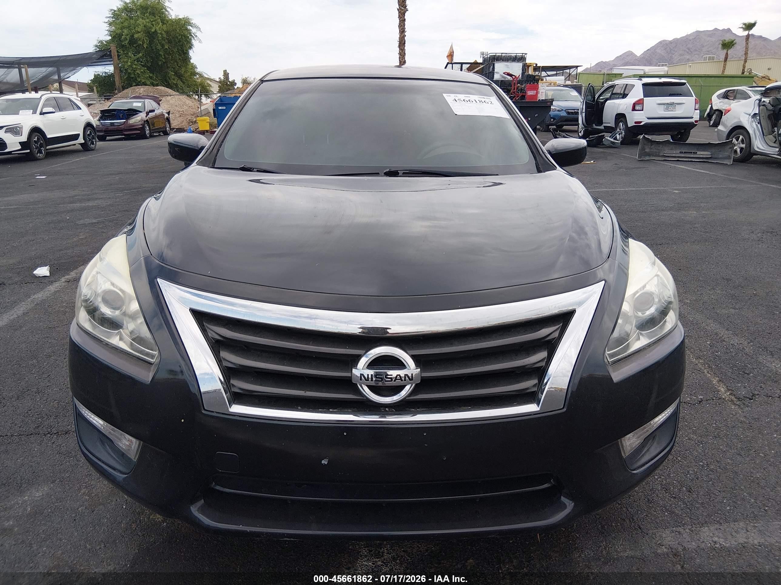 2013 Nissan Altima 2.5 S Black vin: 1N4AL3AP0DC194516