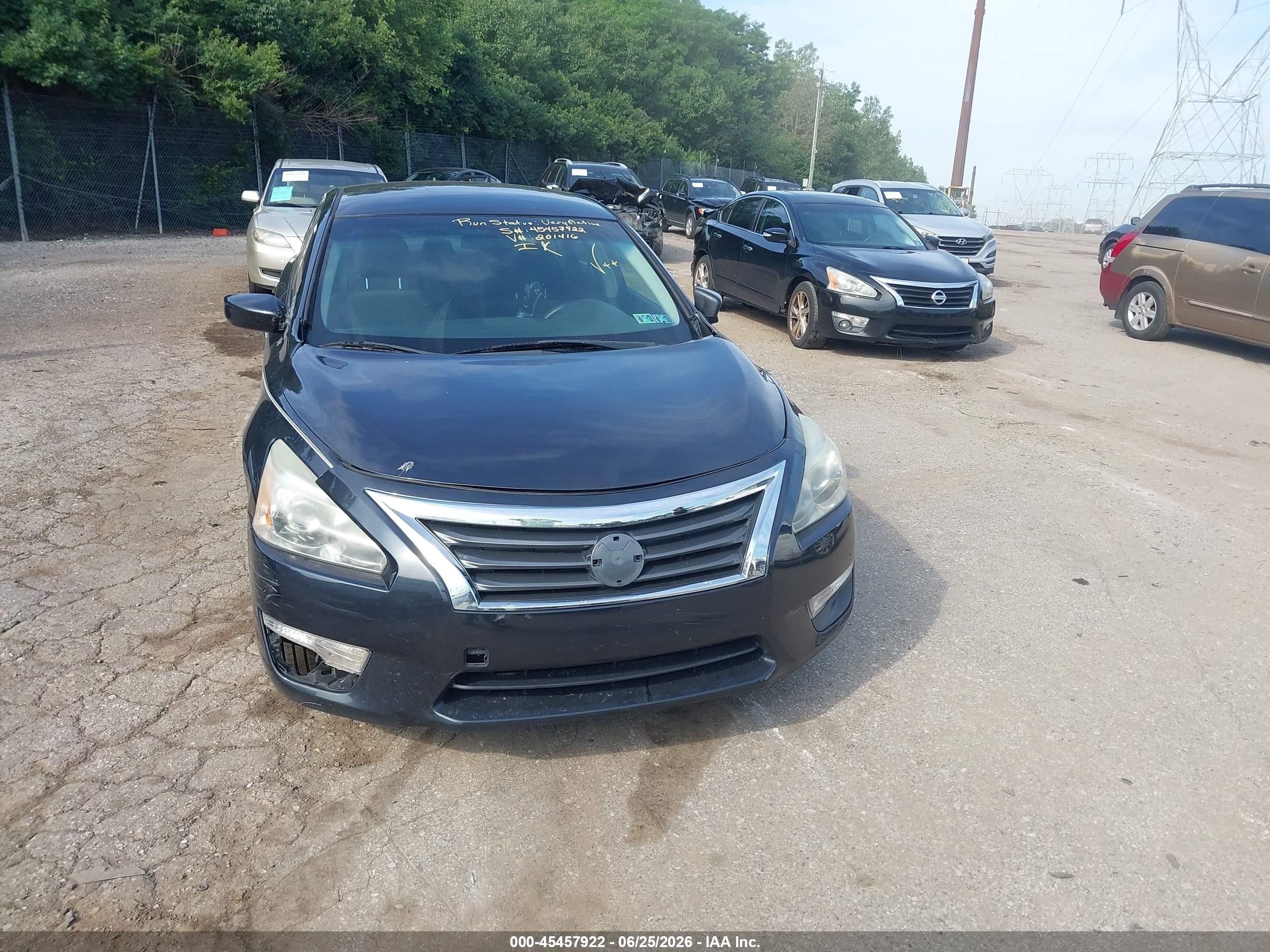 2013 Nissan Altima 2.5 S Черный vin: 1N4AL3AP0DC201416