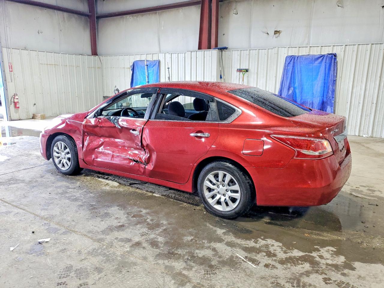 2013 Nissan Altima 2.5 Красный vin: 1N4AL3AP0DC208995