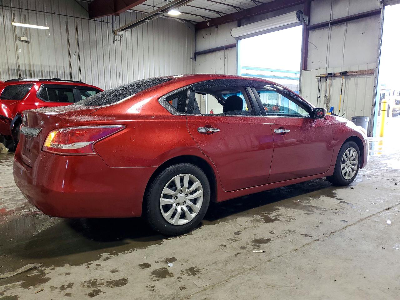 2013 Nissan Altima 2.5 Красный vin: 1N4AL3AP0DC208995