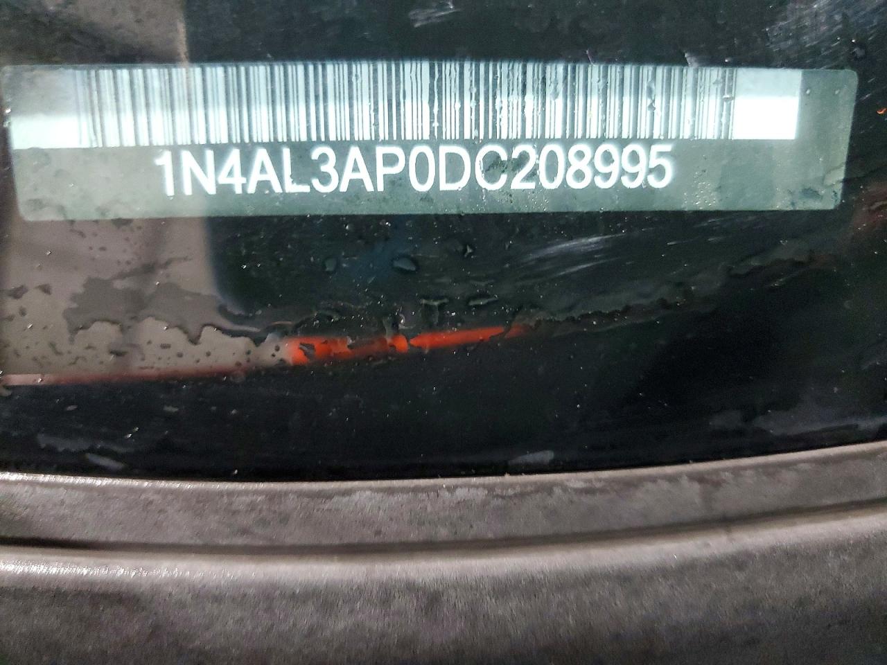 2013 Nissan Altima 2.5 Красный vin: 1N4AL3AP0DC208995