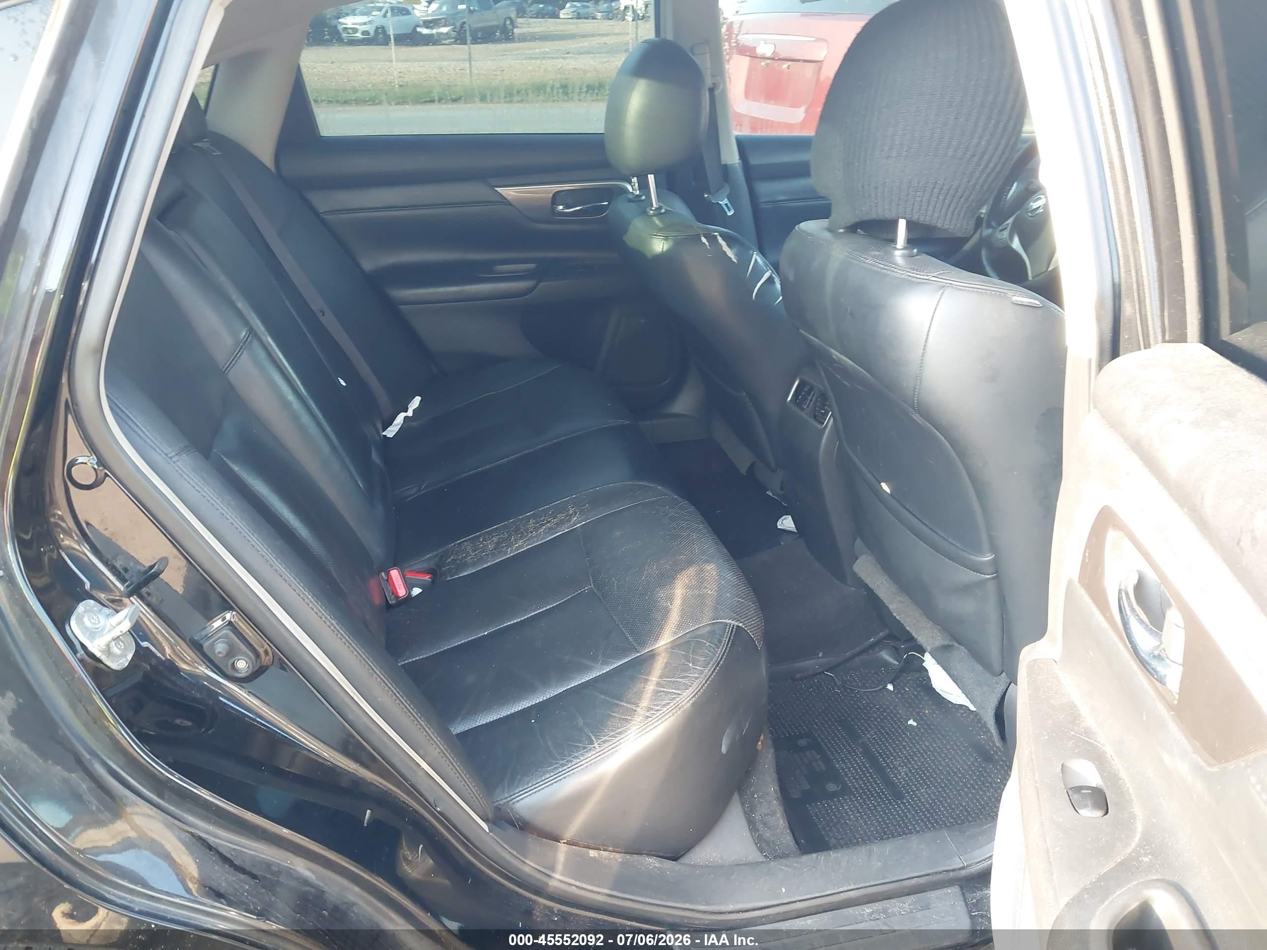 2013 Nissan Altima 2.5 Sl Black vin: 1N4AL3AP0DC224551